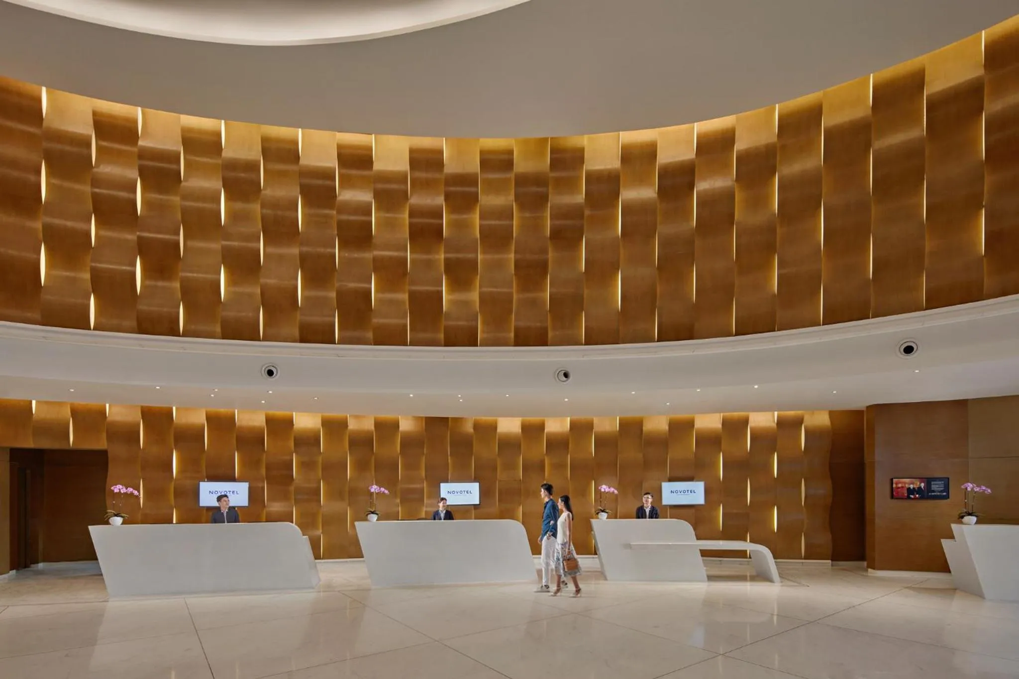 Lobby or reception in Novotel Danang Premier Han River