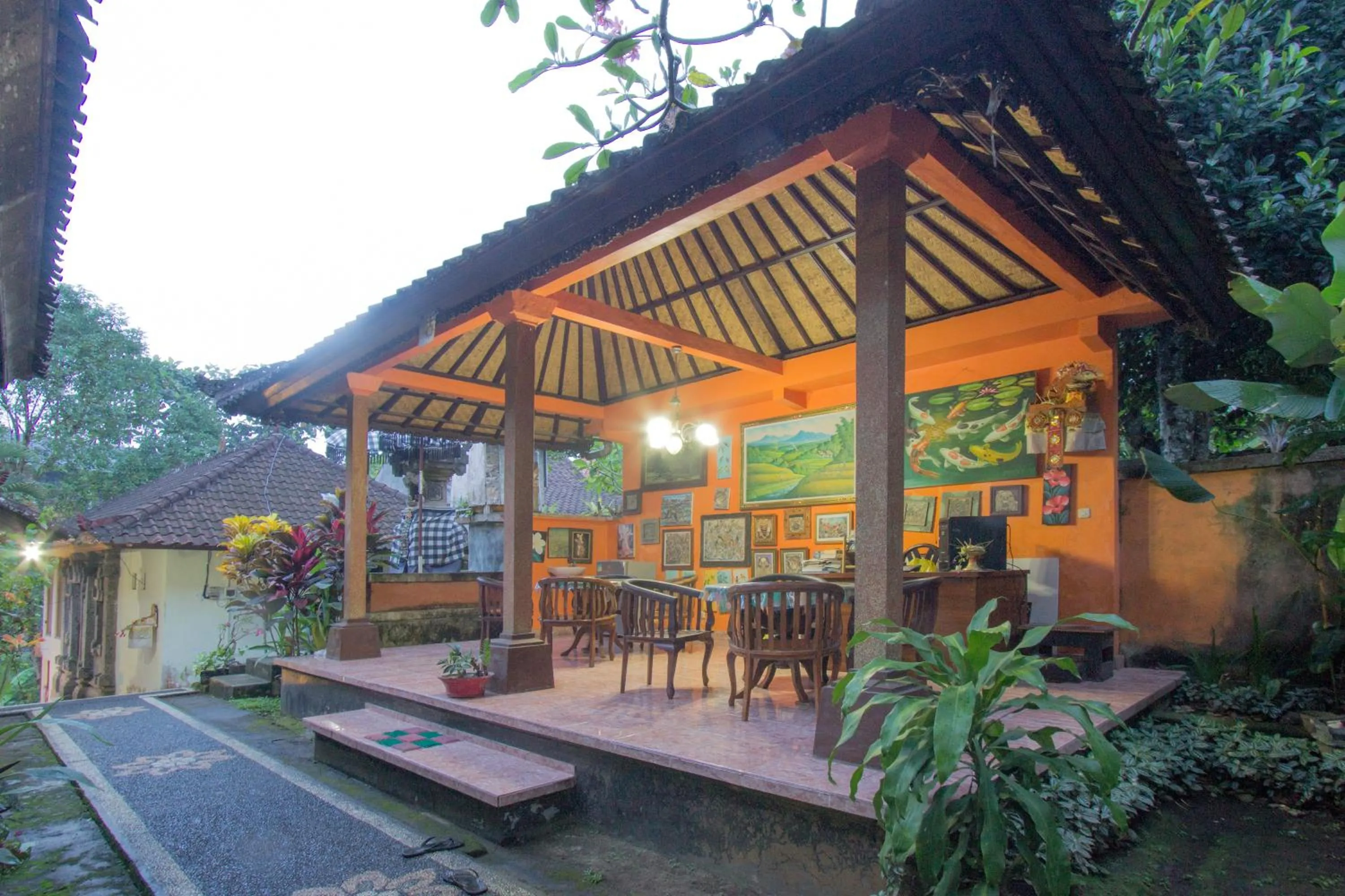 Dining area in Yuliati House Ubud