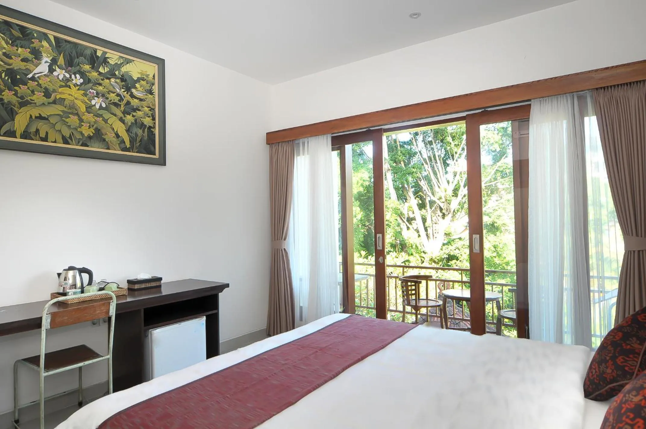 Bed in Yuliati House Ubud