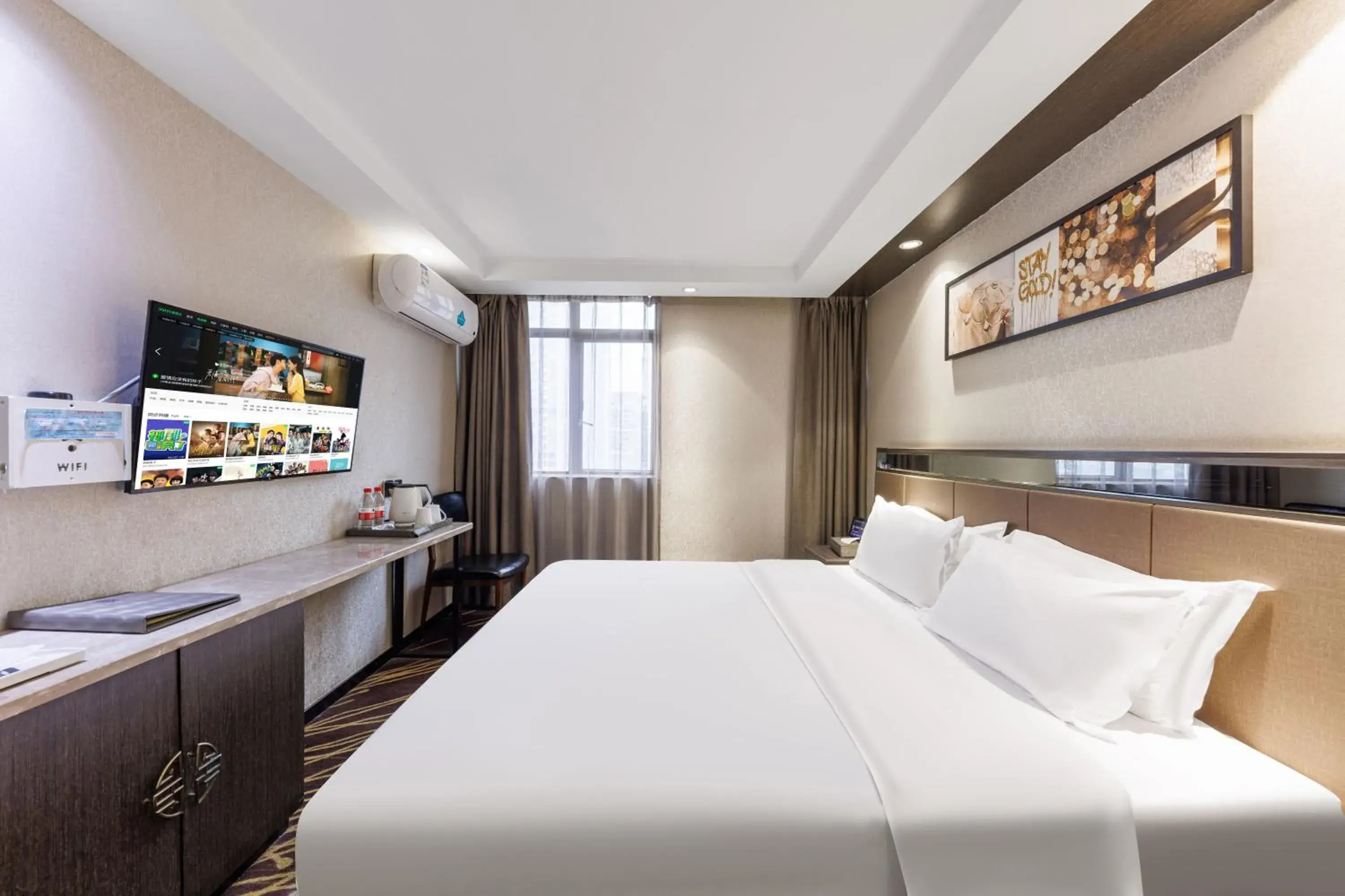 Bed in Fuhao Hotel Bed in Fuhao Hotel