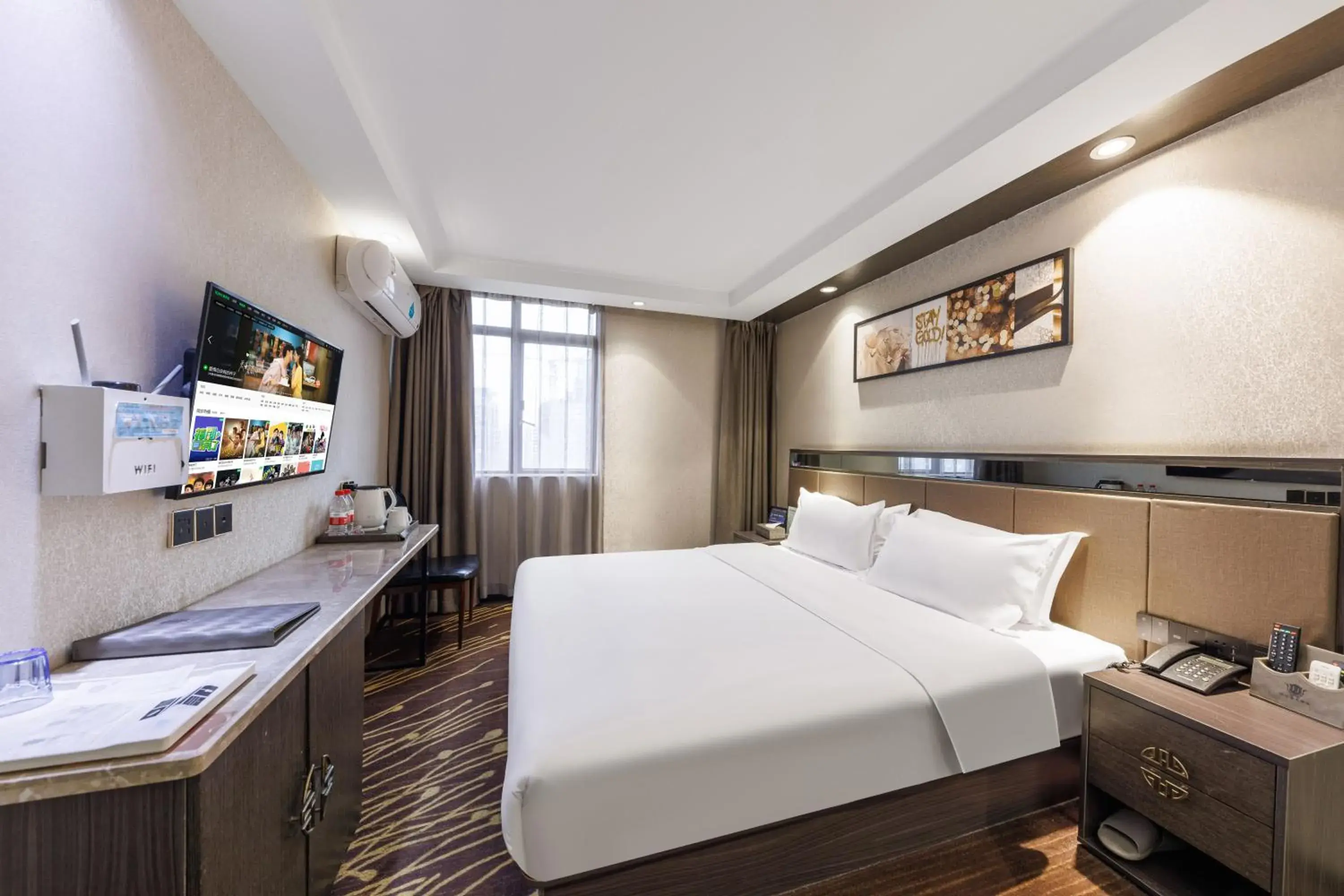 Bed in Fuhao Hotel Bed in Fuhao Hotel