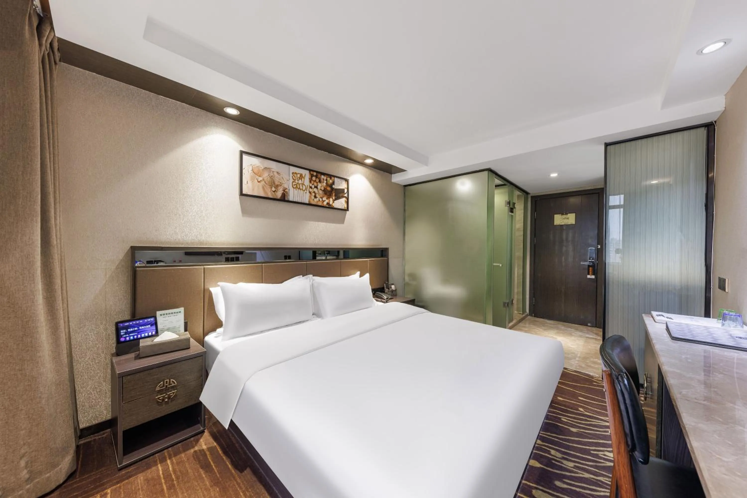Bed in Fuhao Hotel