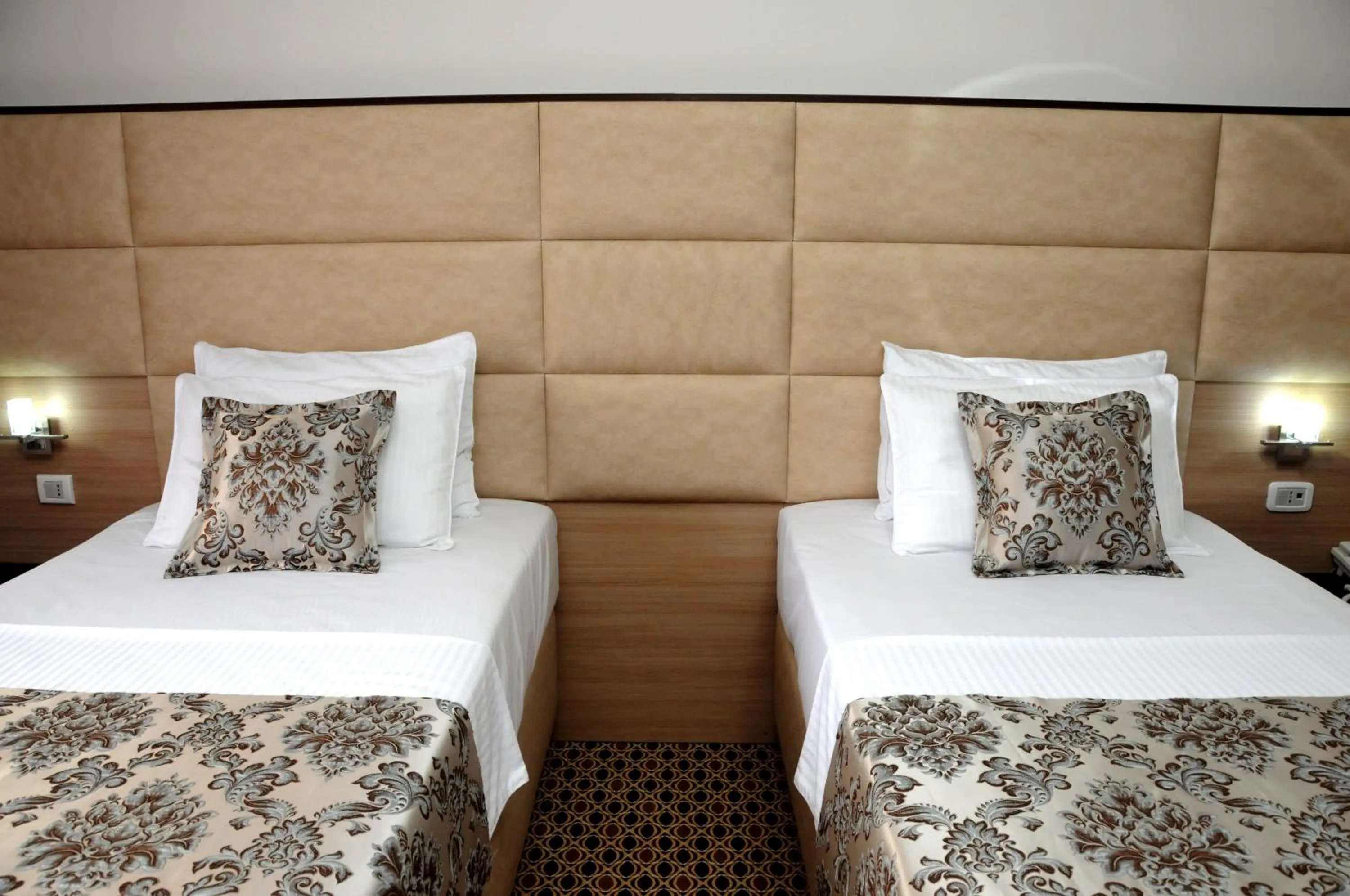 Bed in Hotel Lion