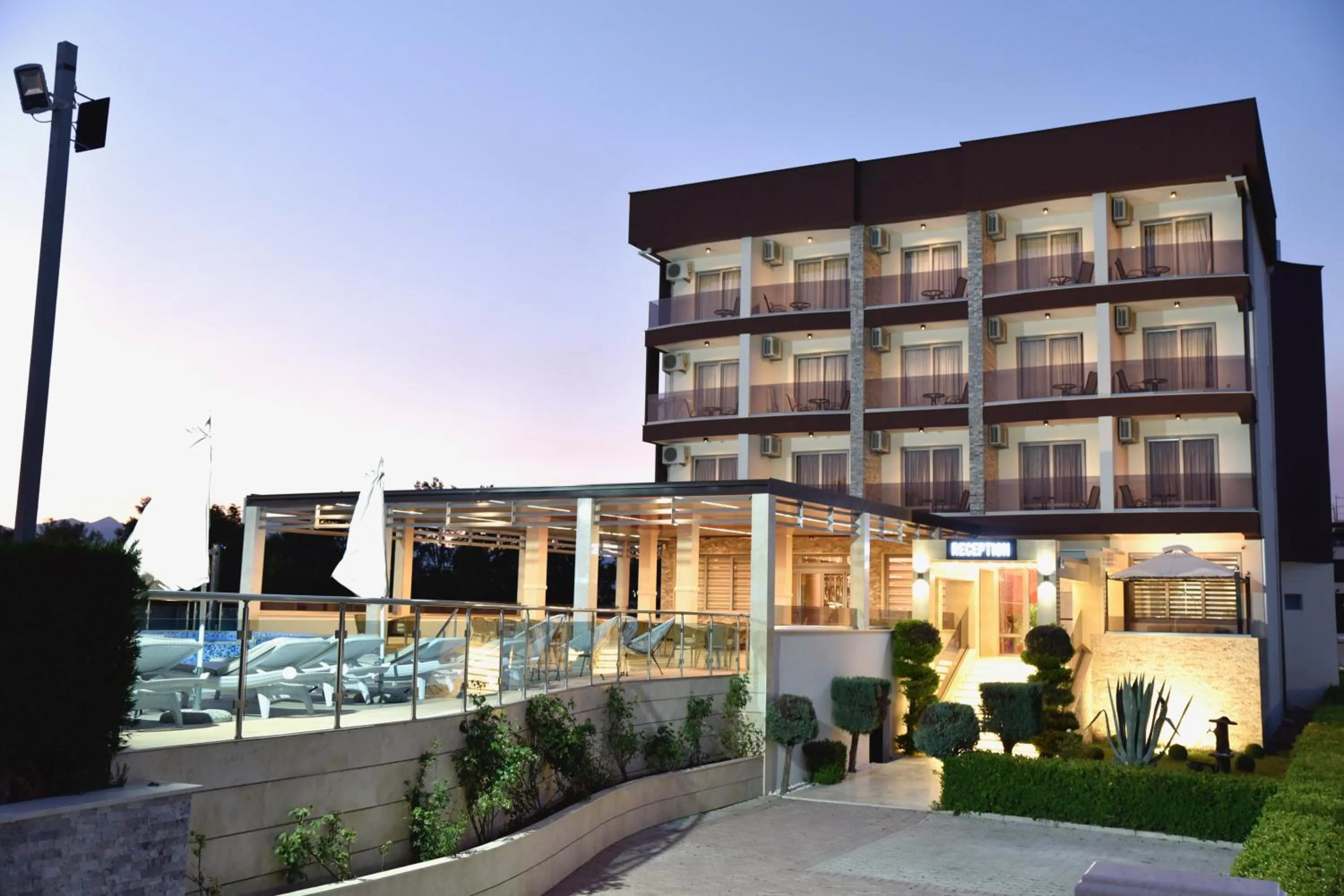 Facade/entrance in Hotel Lion