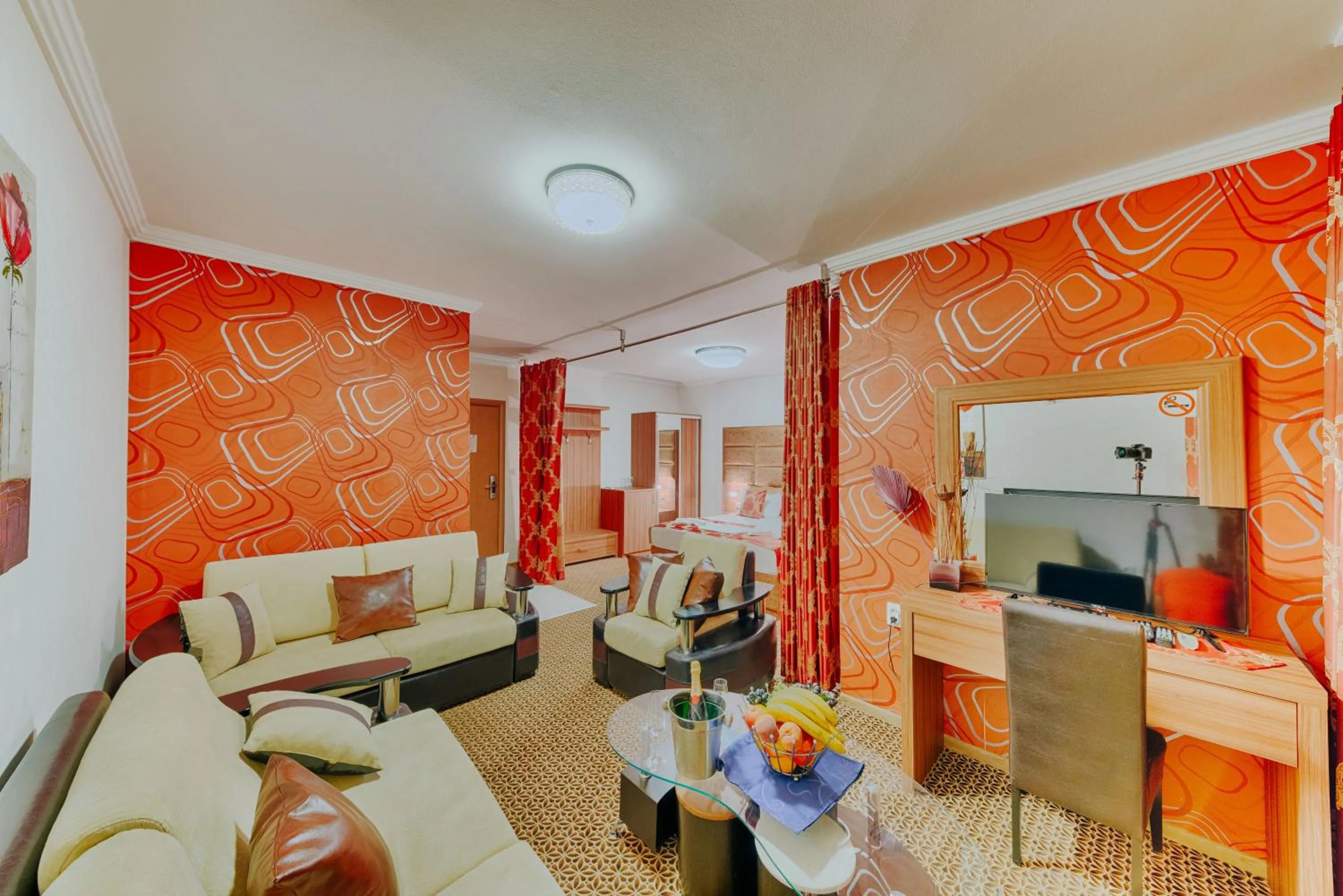 Bedroom in Hotel Lion