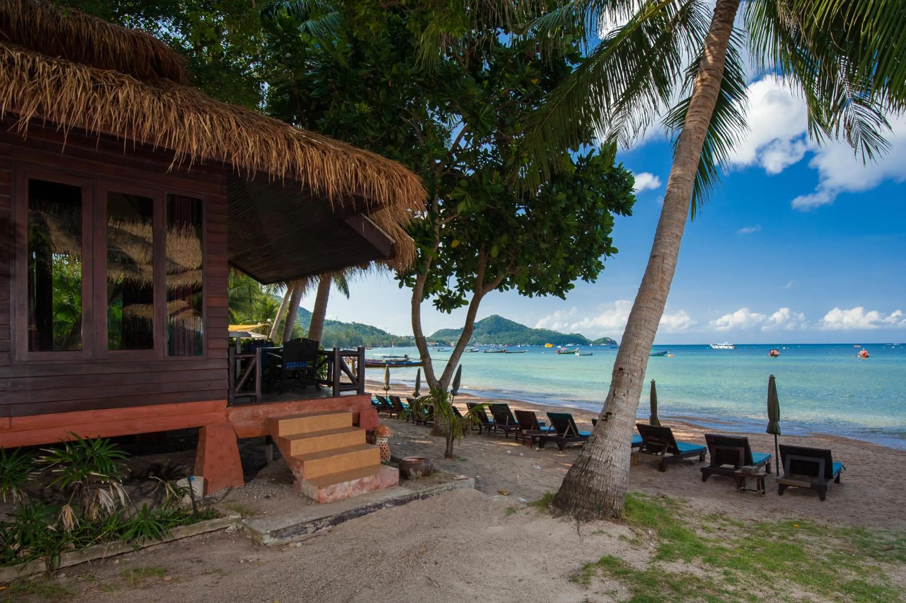 Beach in Palm Leaf Resort Koh Tao