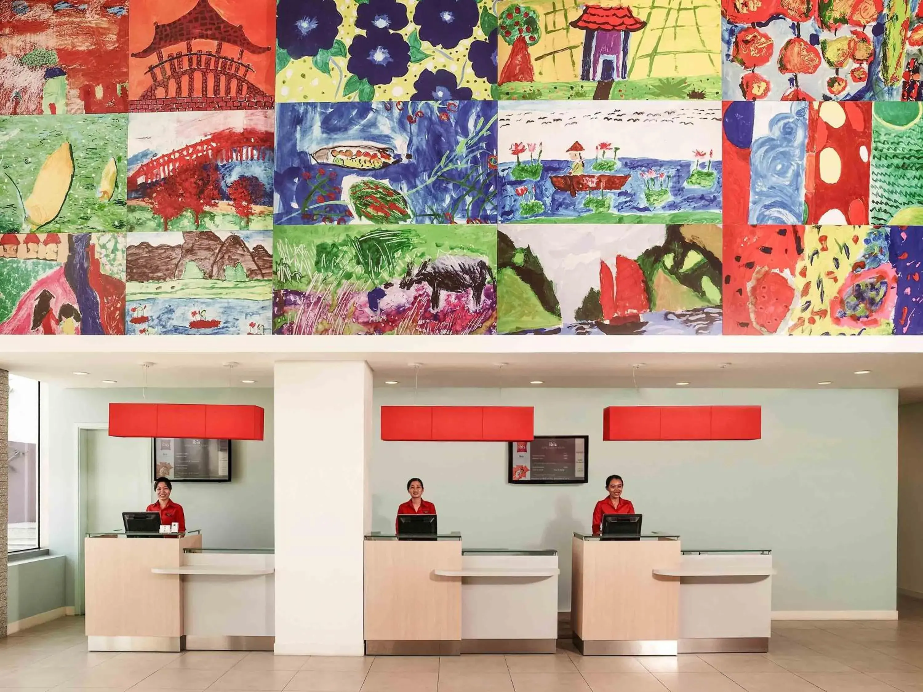 Property building in Ibis Saigon South Property building in Ibis Saigon South