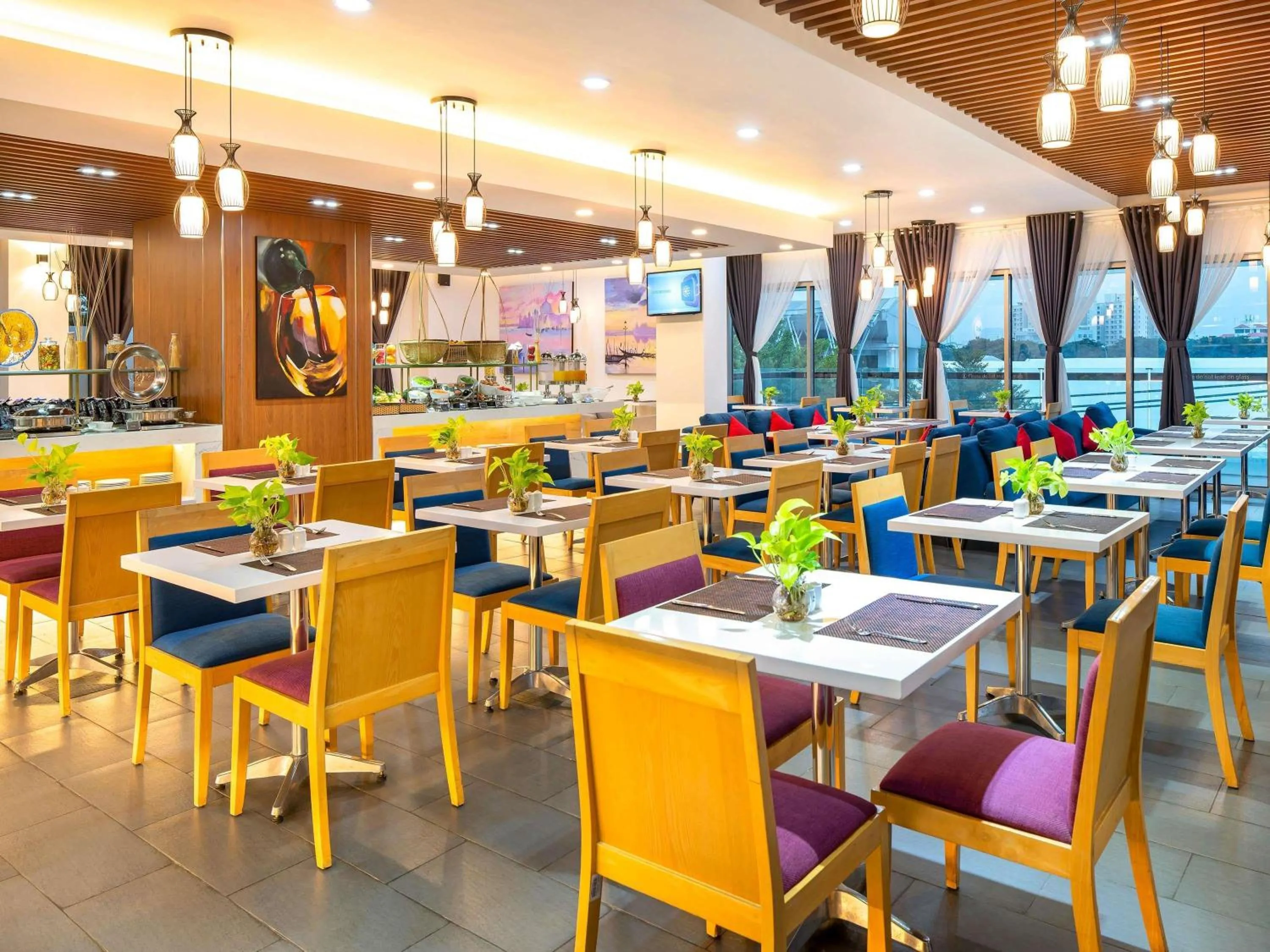 Breakfast in Ibis Saigon South