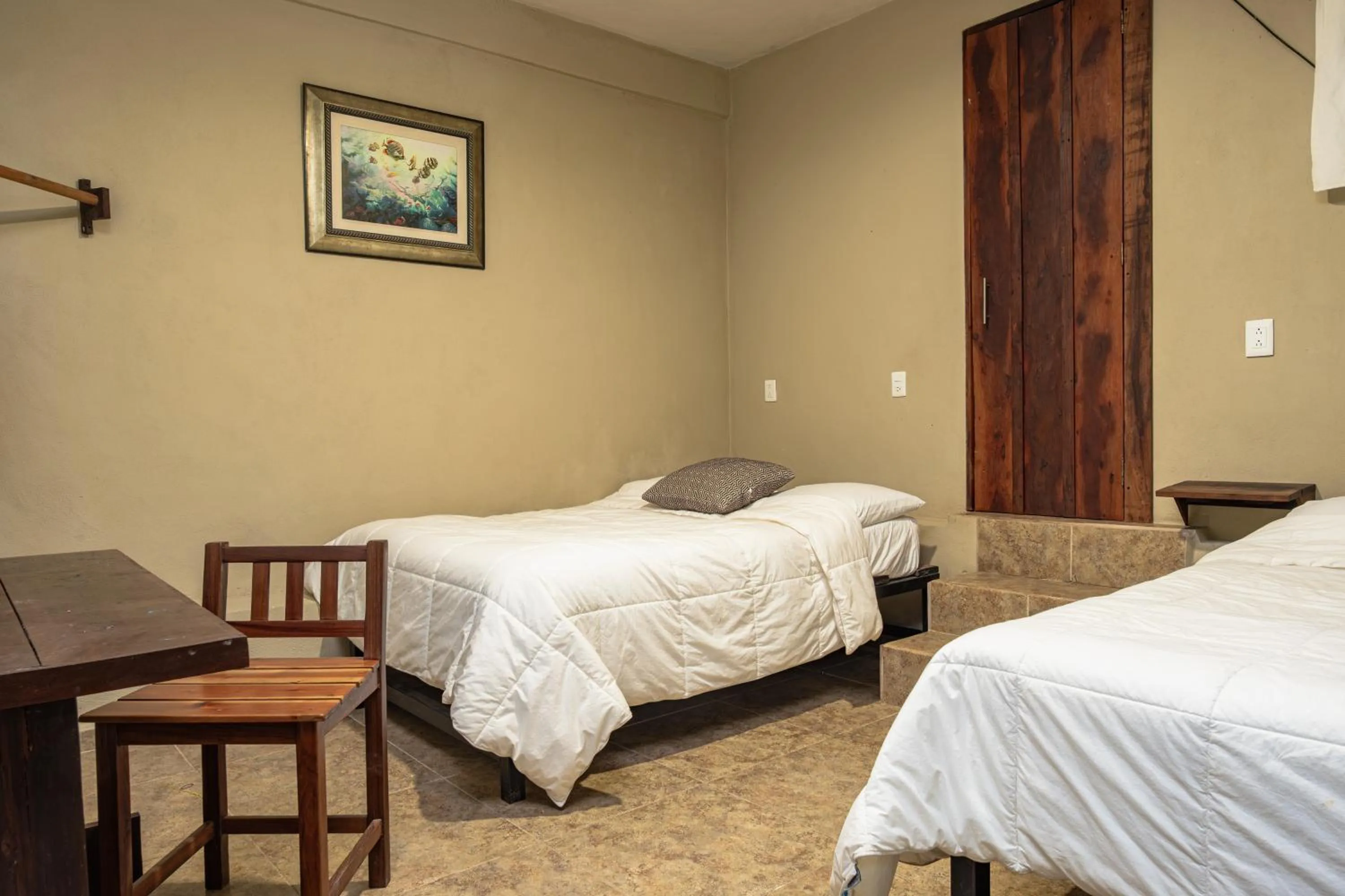 Bed in Hokhmah Heart Hotel