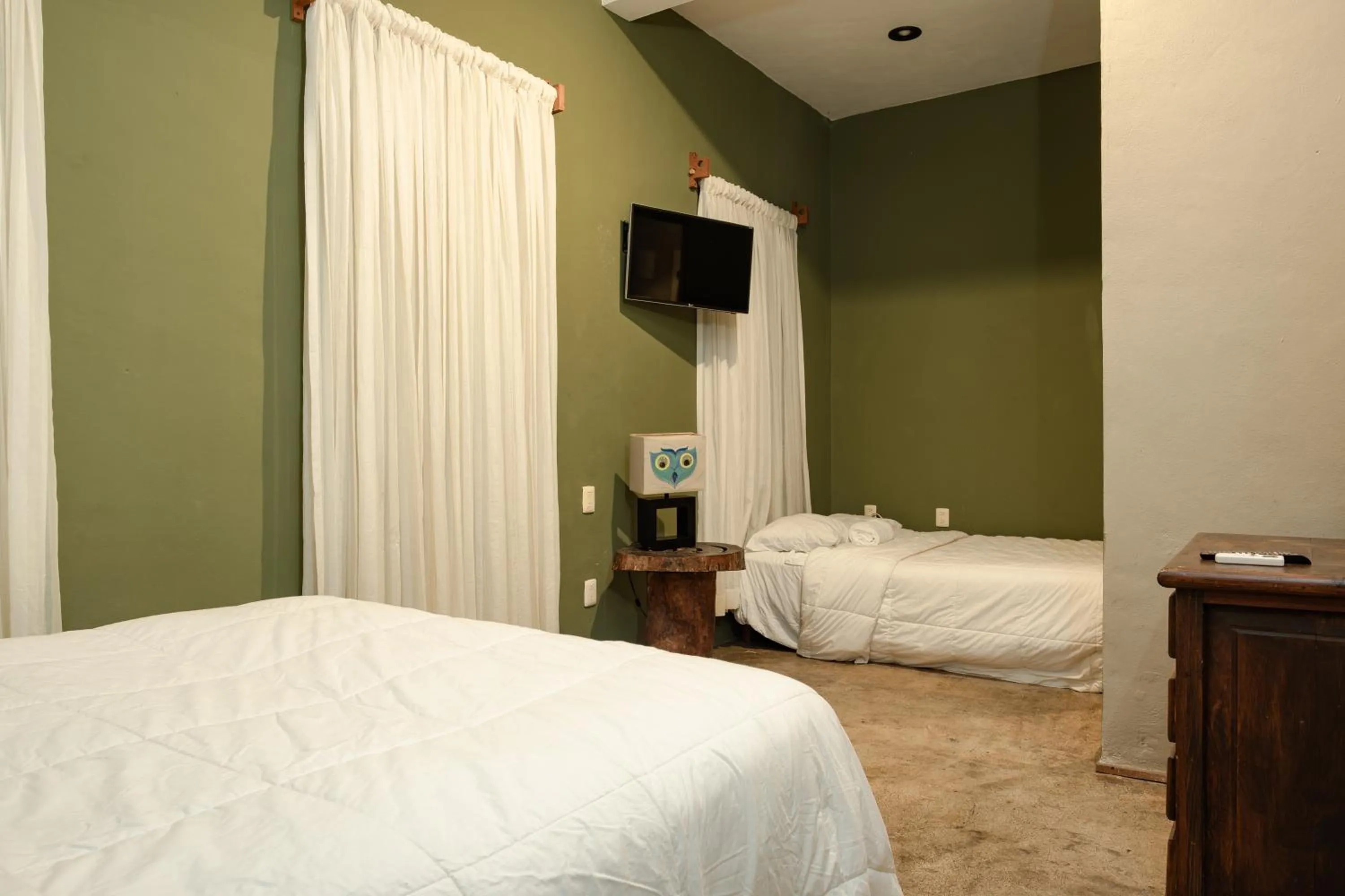 Bed in Hokhmah Heart Hotel