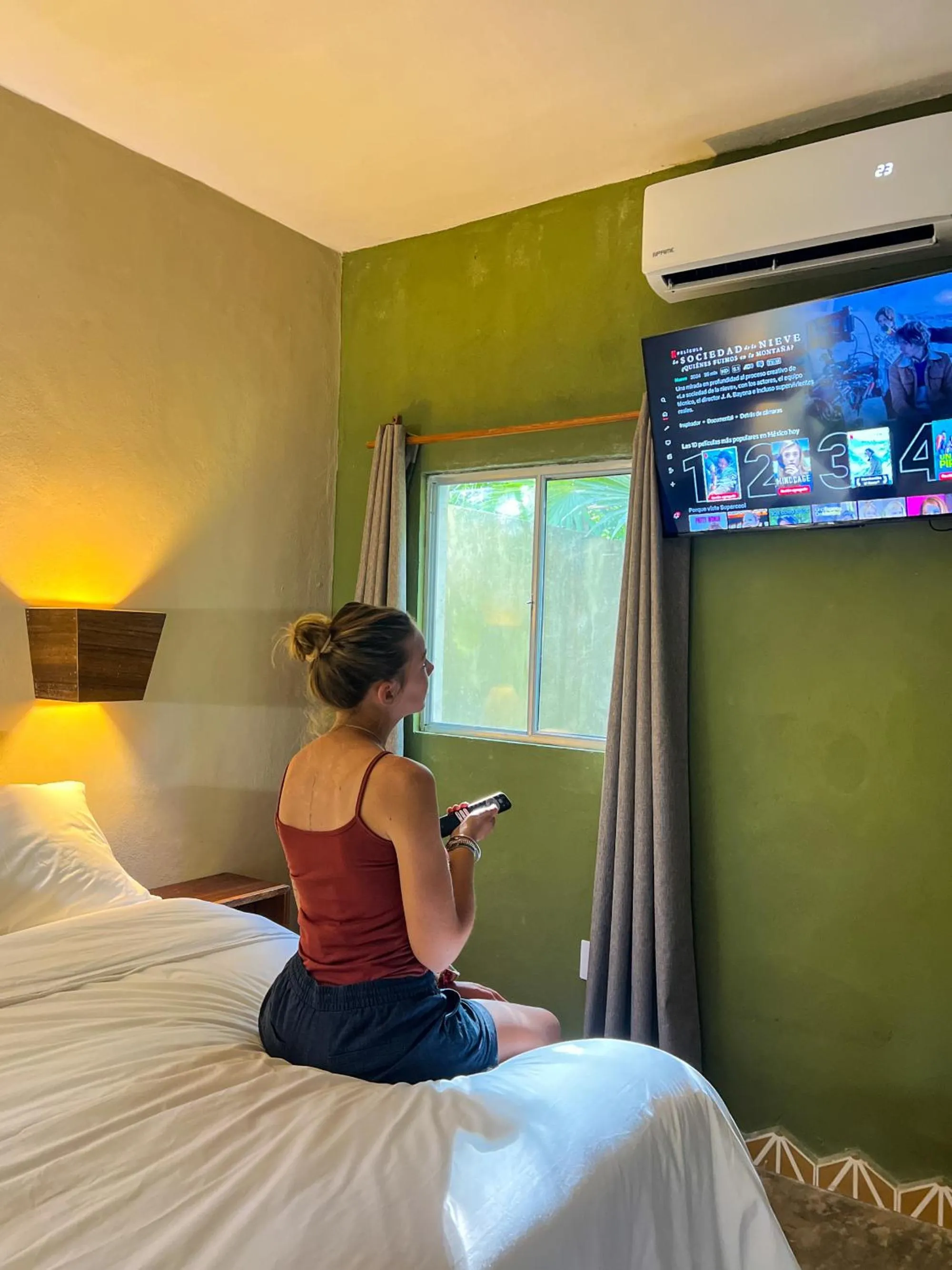 Bed in Hokhmah Heart Hotel