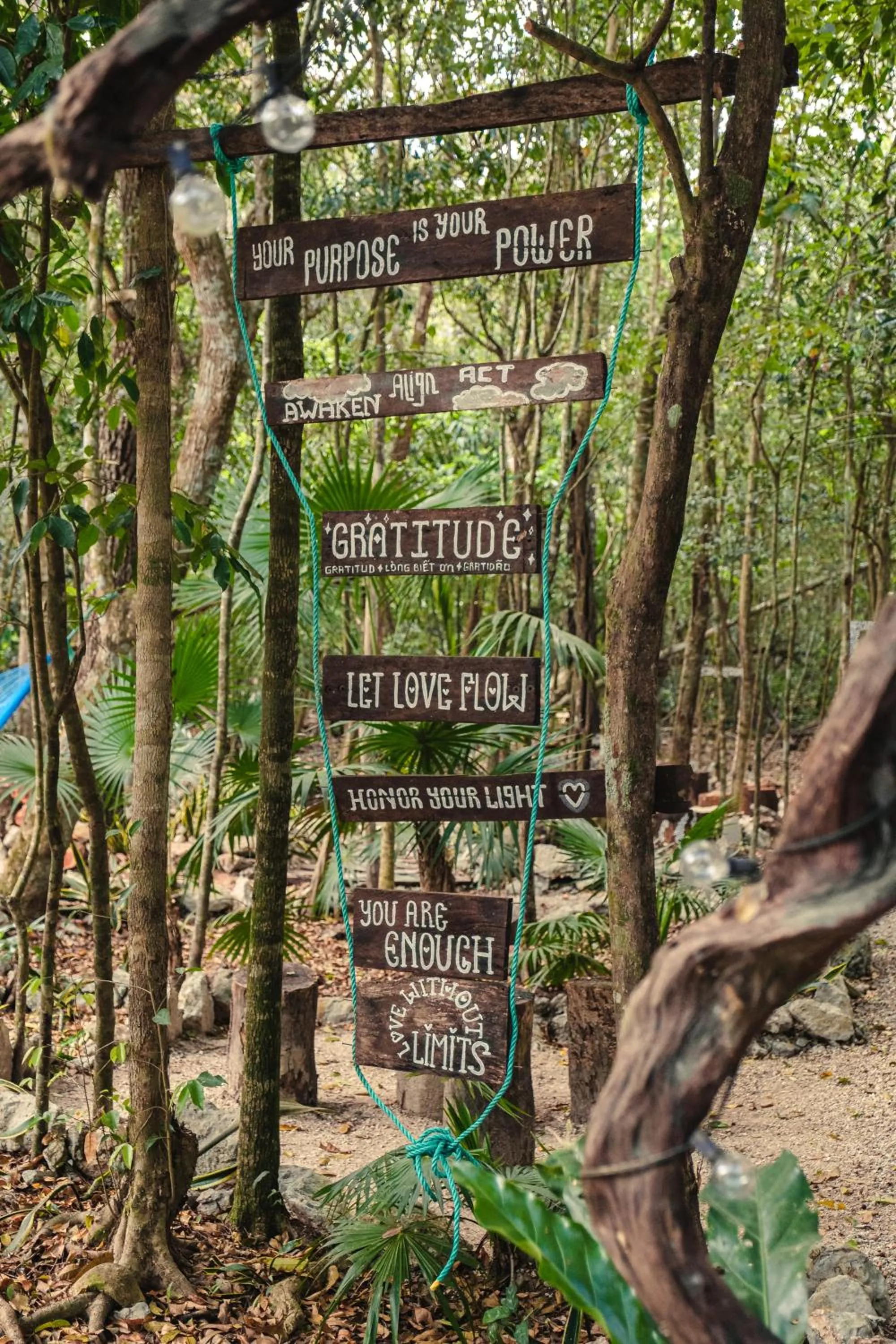 Decorative detail in Hokhmah Heart Hotel