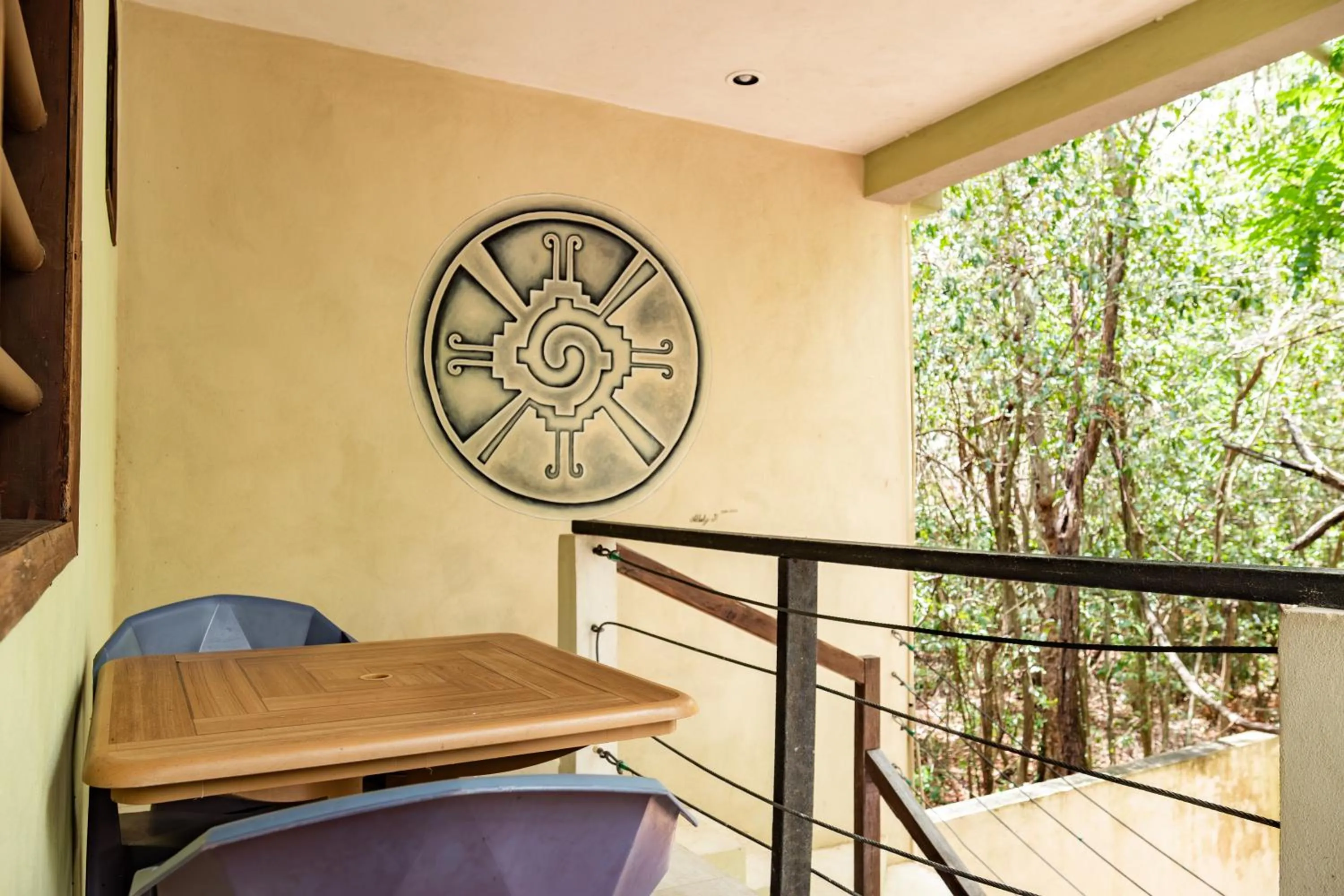 Balcony/Terrace in Hokhmah Heart Hotel