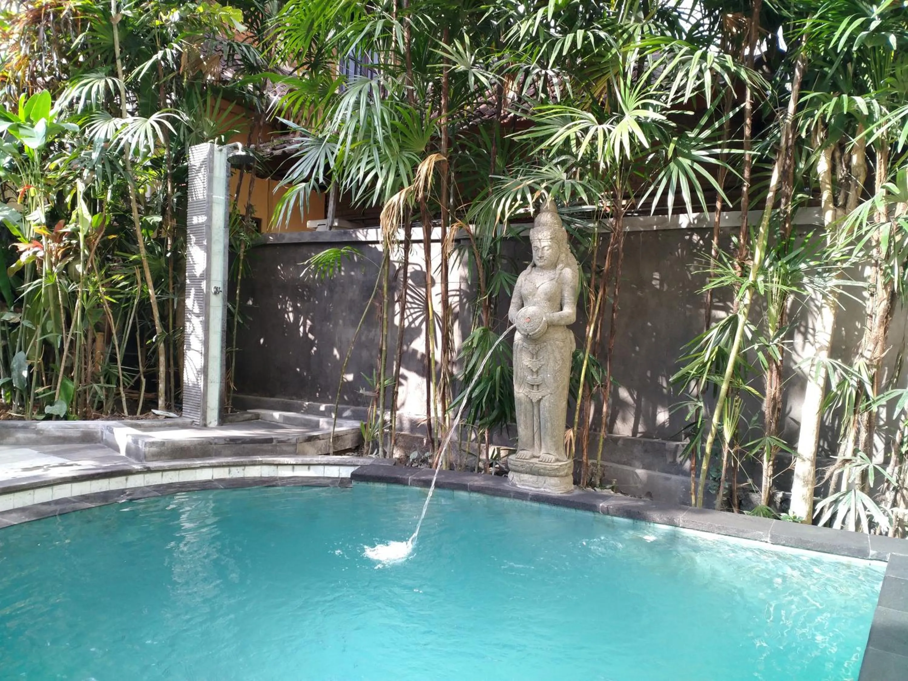 Swimming pool in Pondok Bambu Homestay