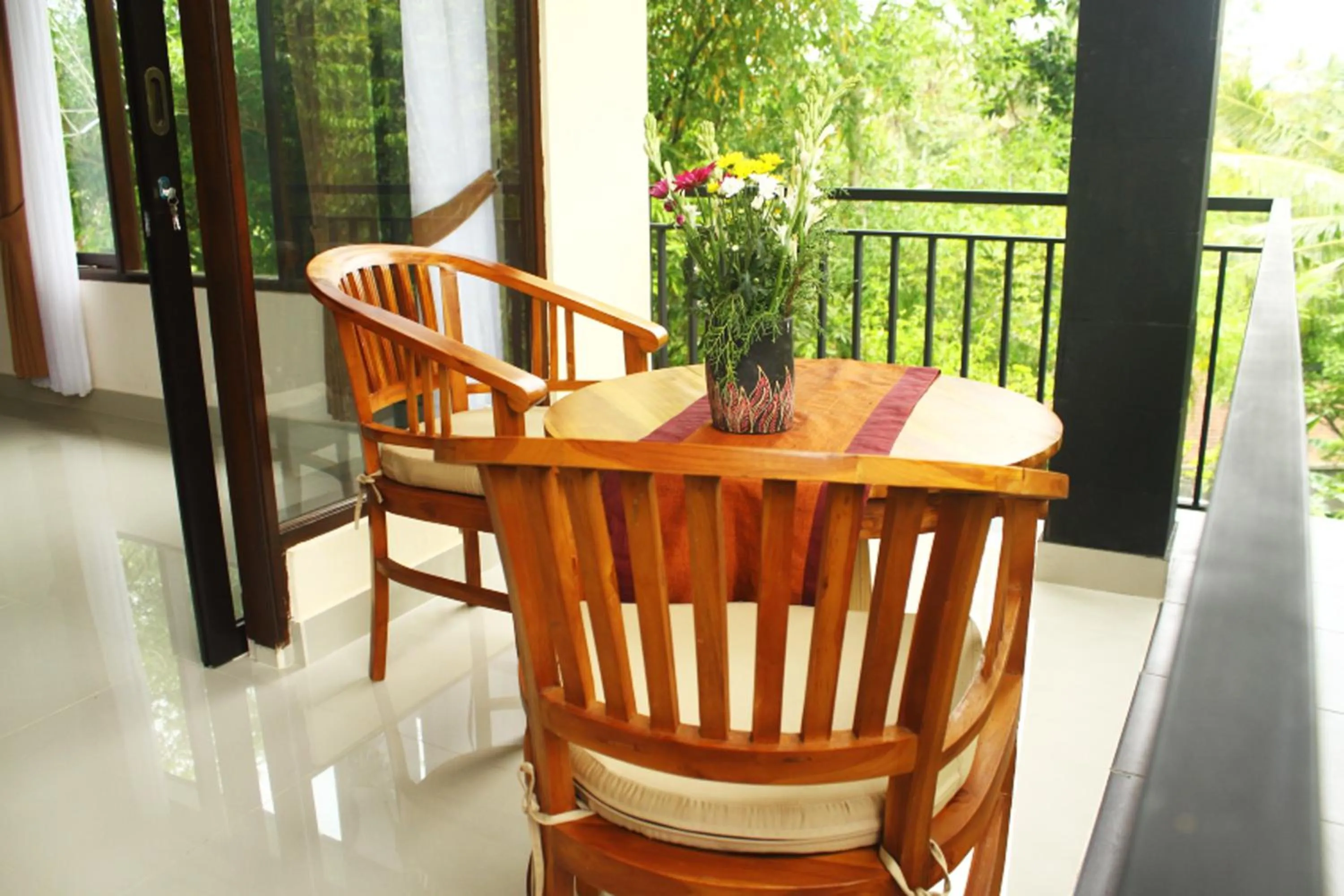 Balcony/Terrace in Pondok Bambu Homestay