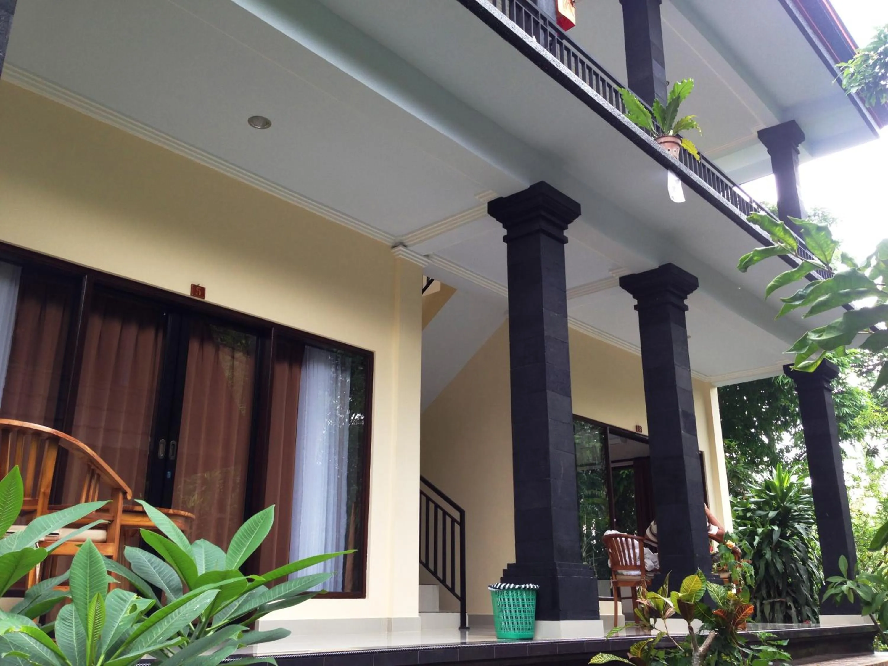 Balcony/Terrace in Pondok Bambu Homestay