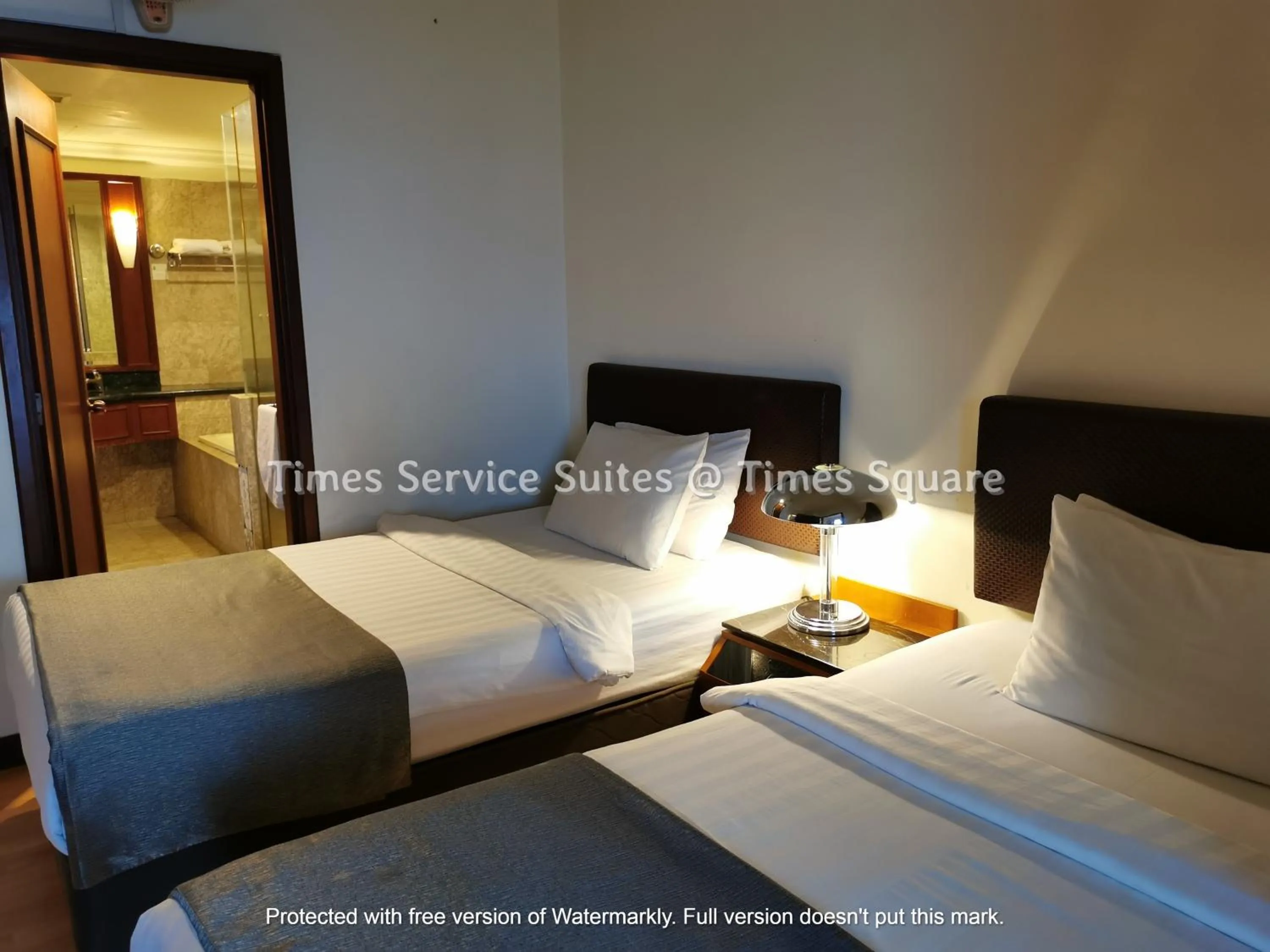 Bedroom, Bed in Times Service Suites @ Times Square