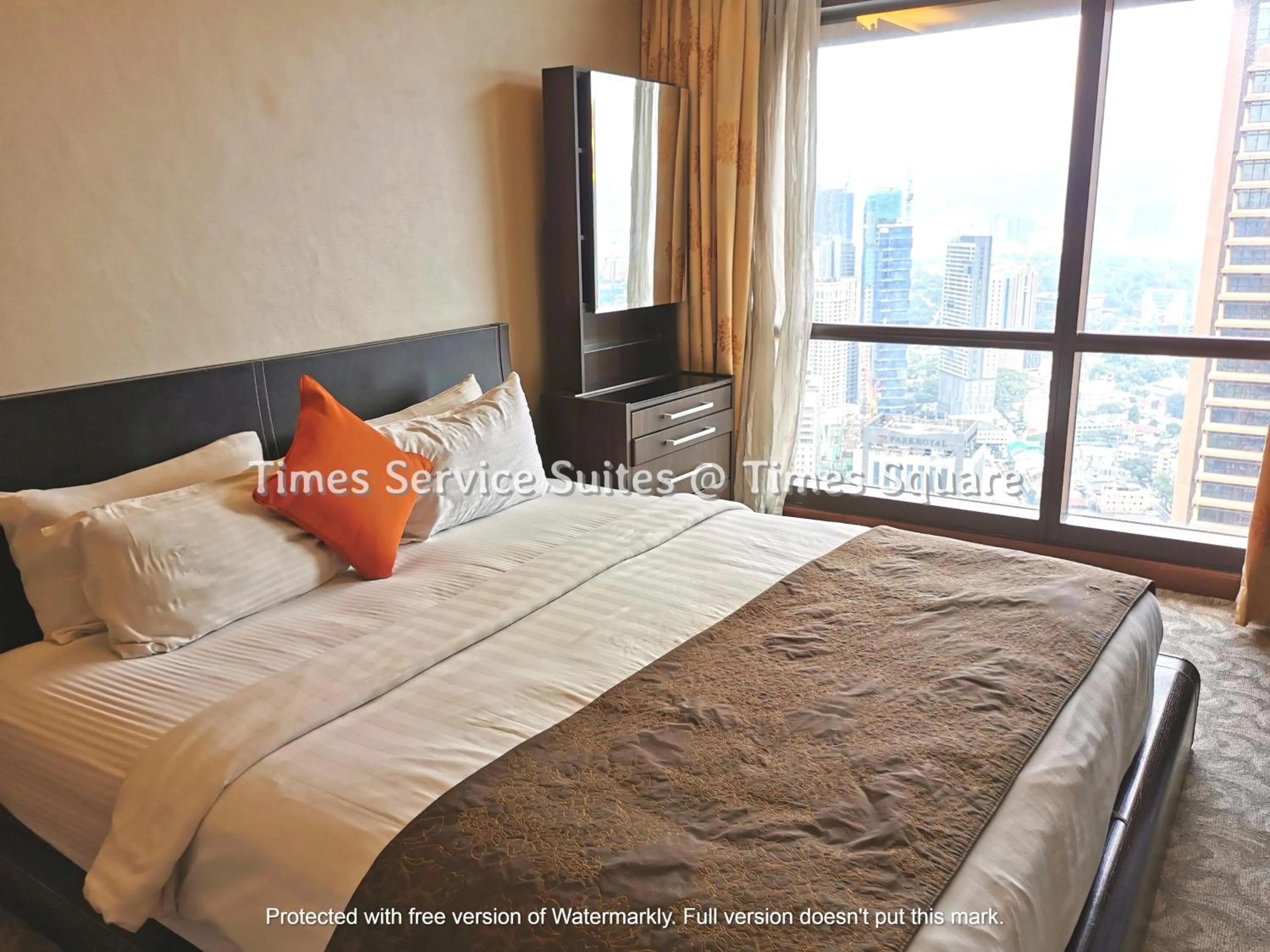 Bedroom, Bed in Times Service Suites @ Times Square
