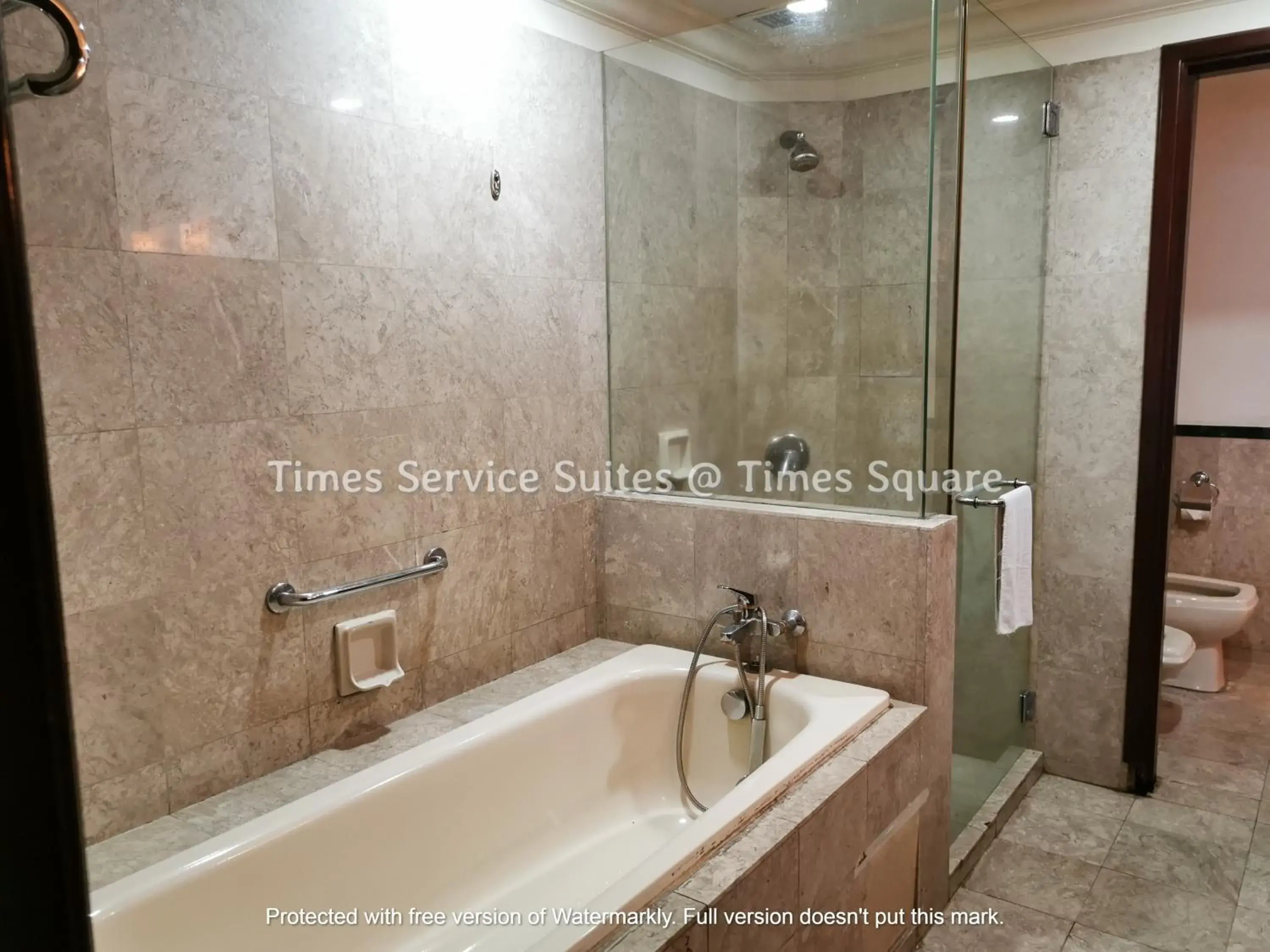 Bathroom in Times Service Suites @ Times Square Bathroom in Times Service Suites @ Times Square