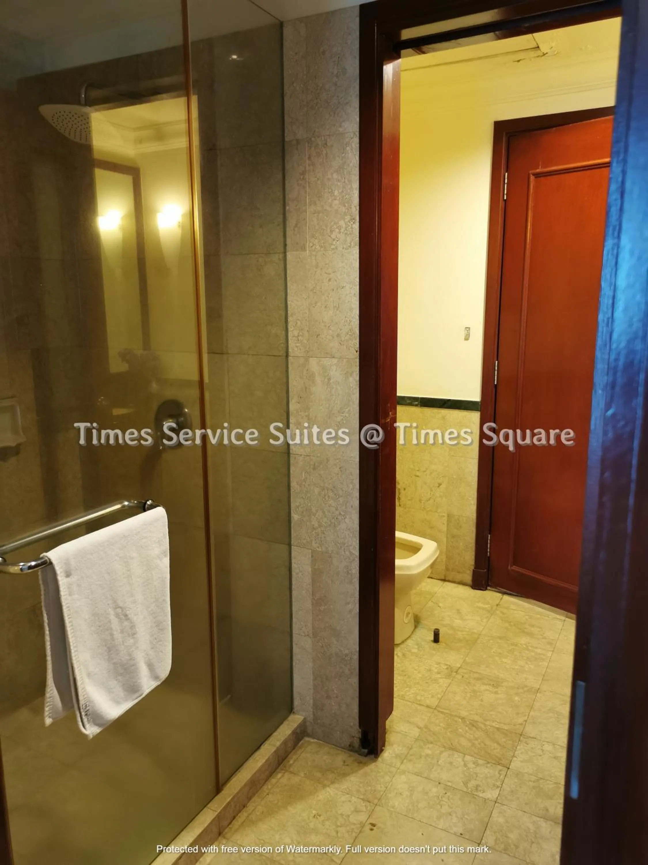 Shower in Times Service Suites @ Times Square