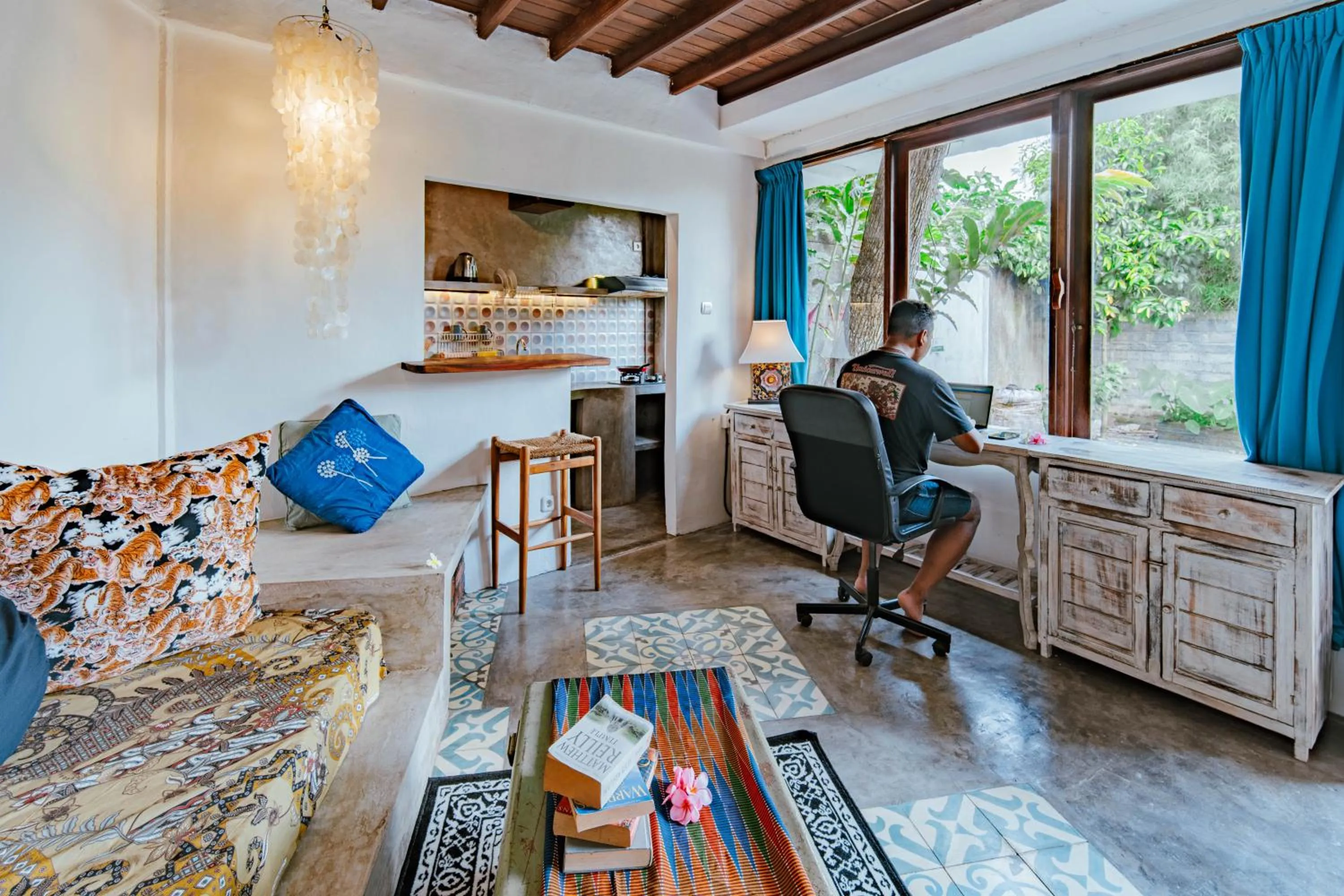 Seating area in The Onion Collective