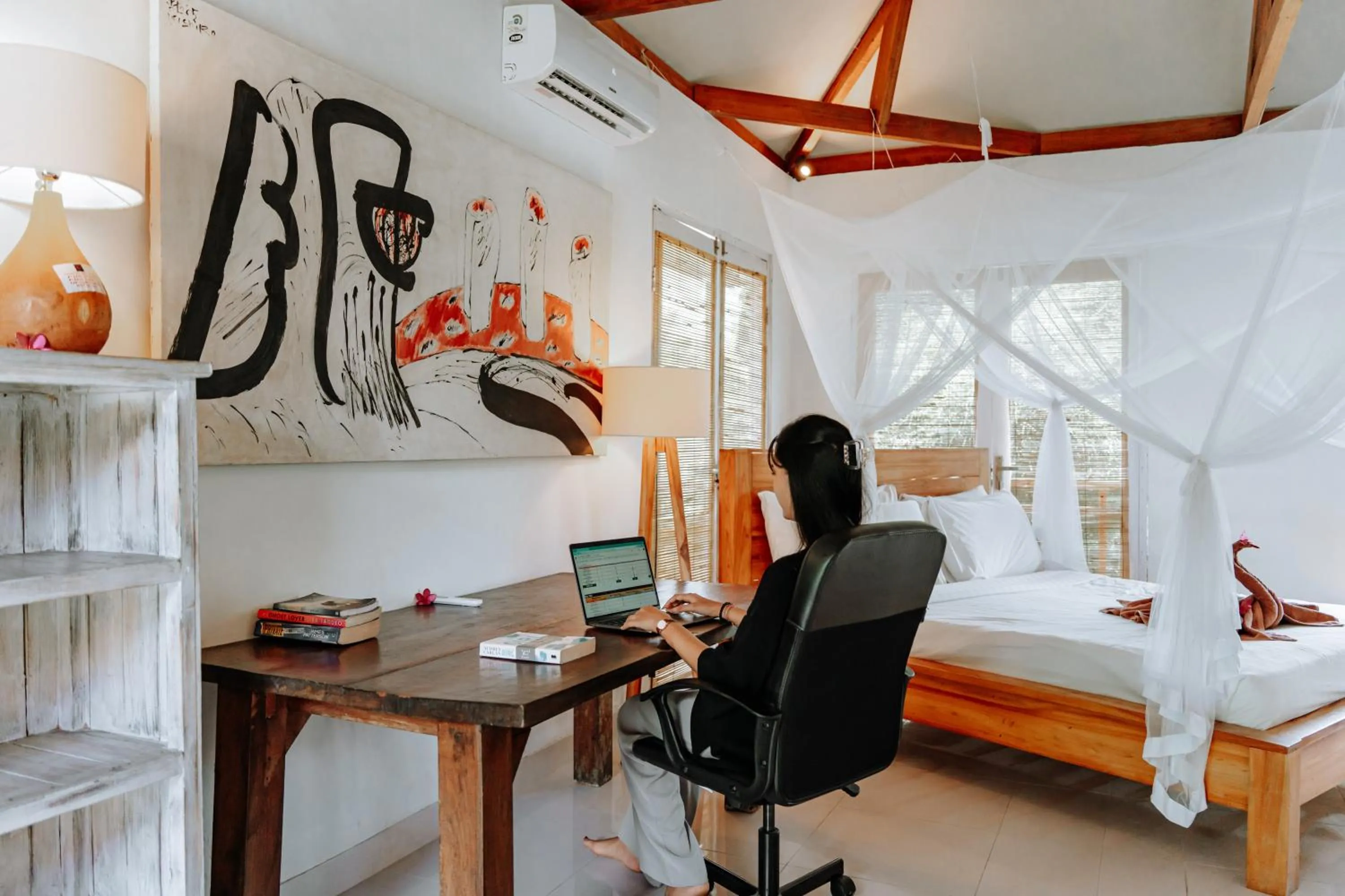 Bed in The Onion Collective