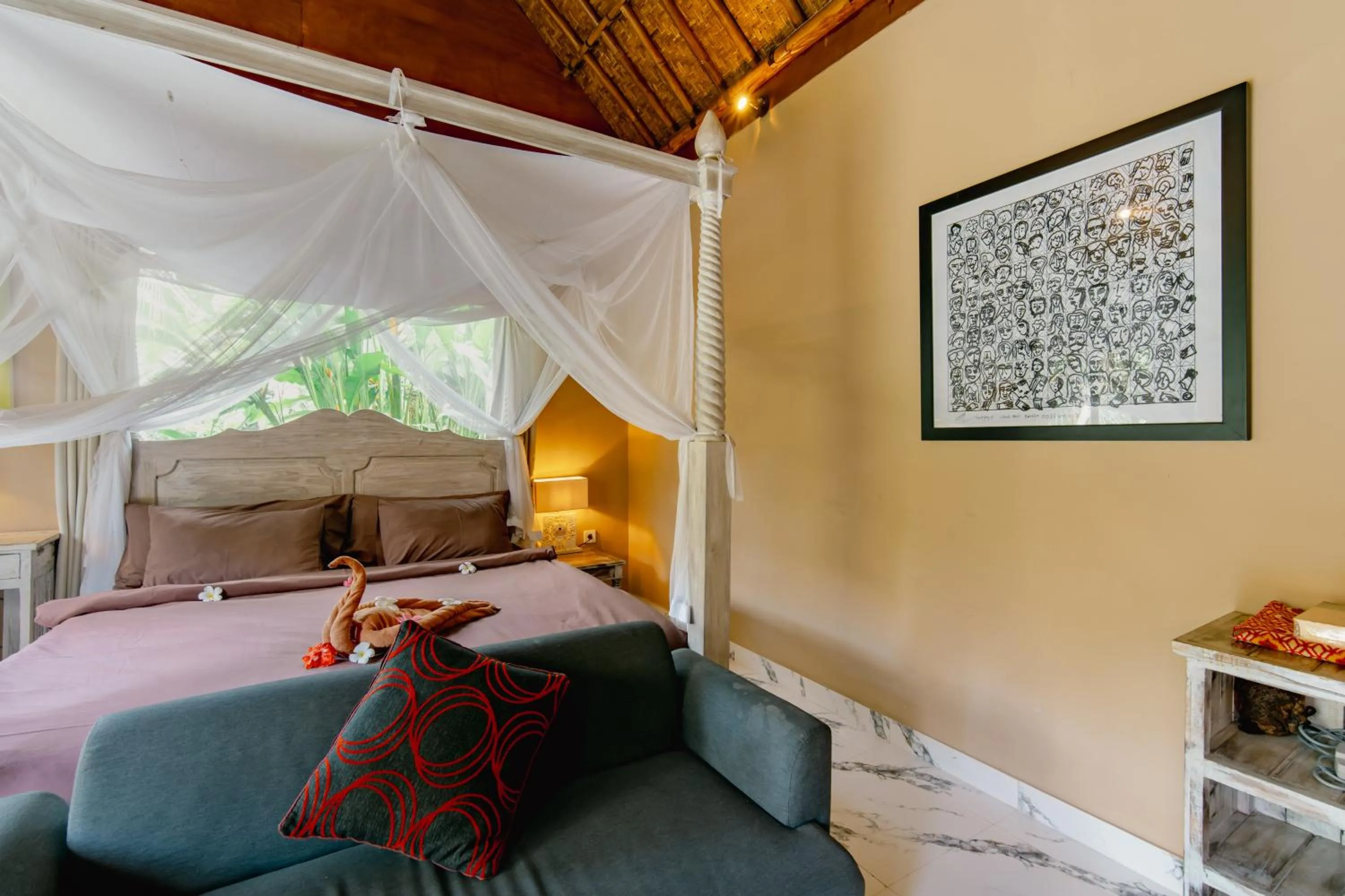 Bed in The Onion Collective