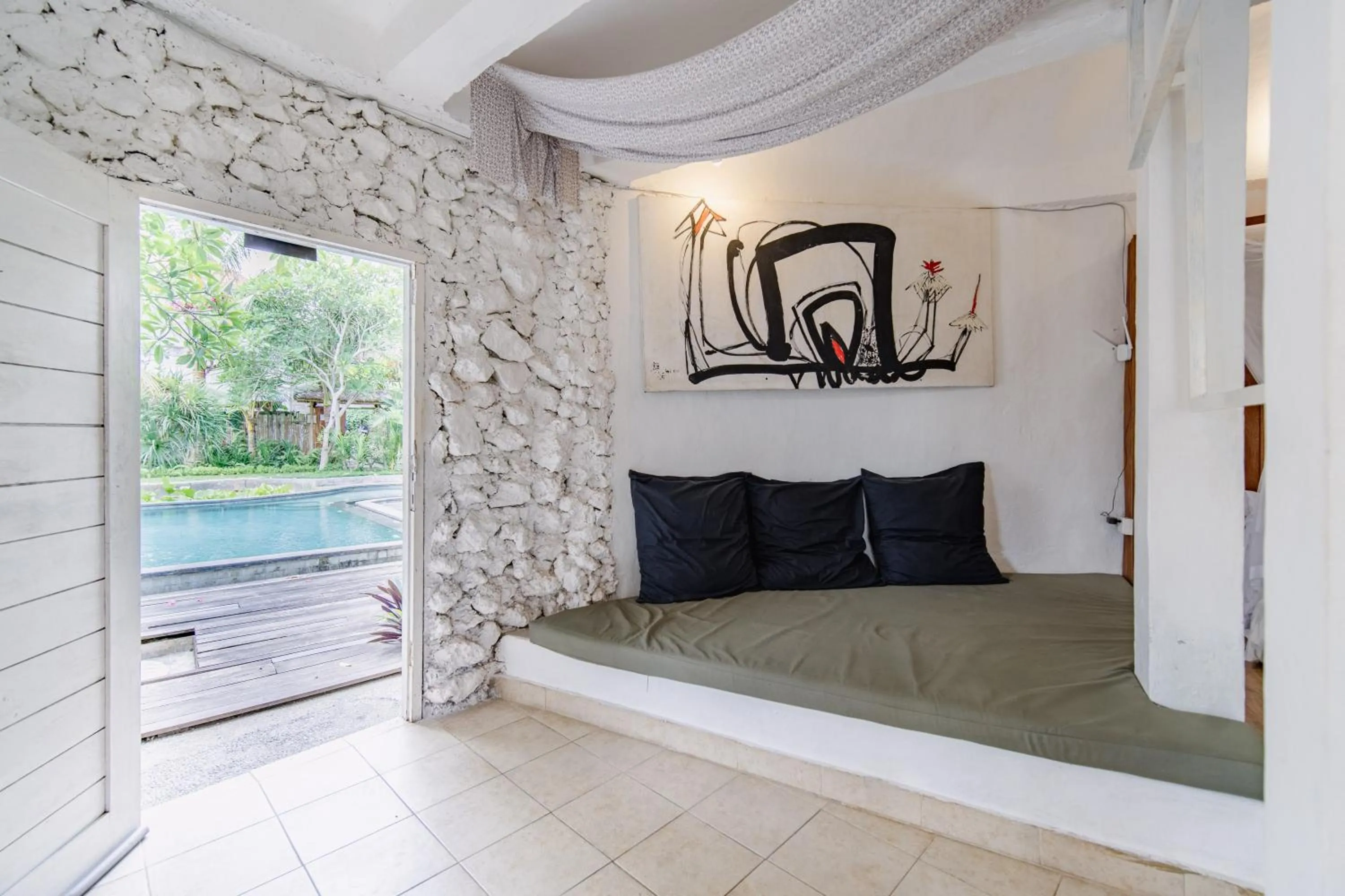 Seating area in The Onion Collective