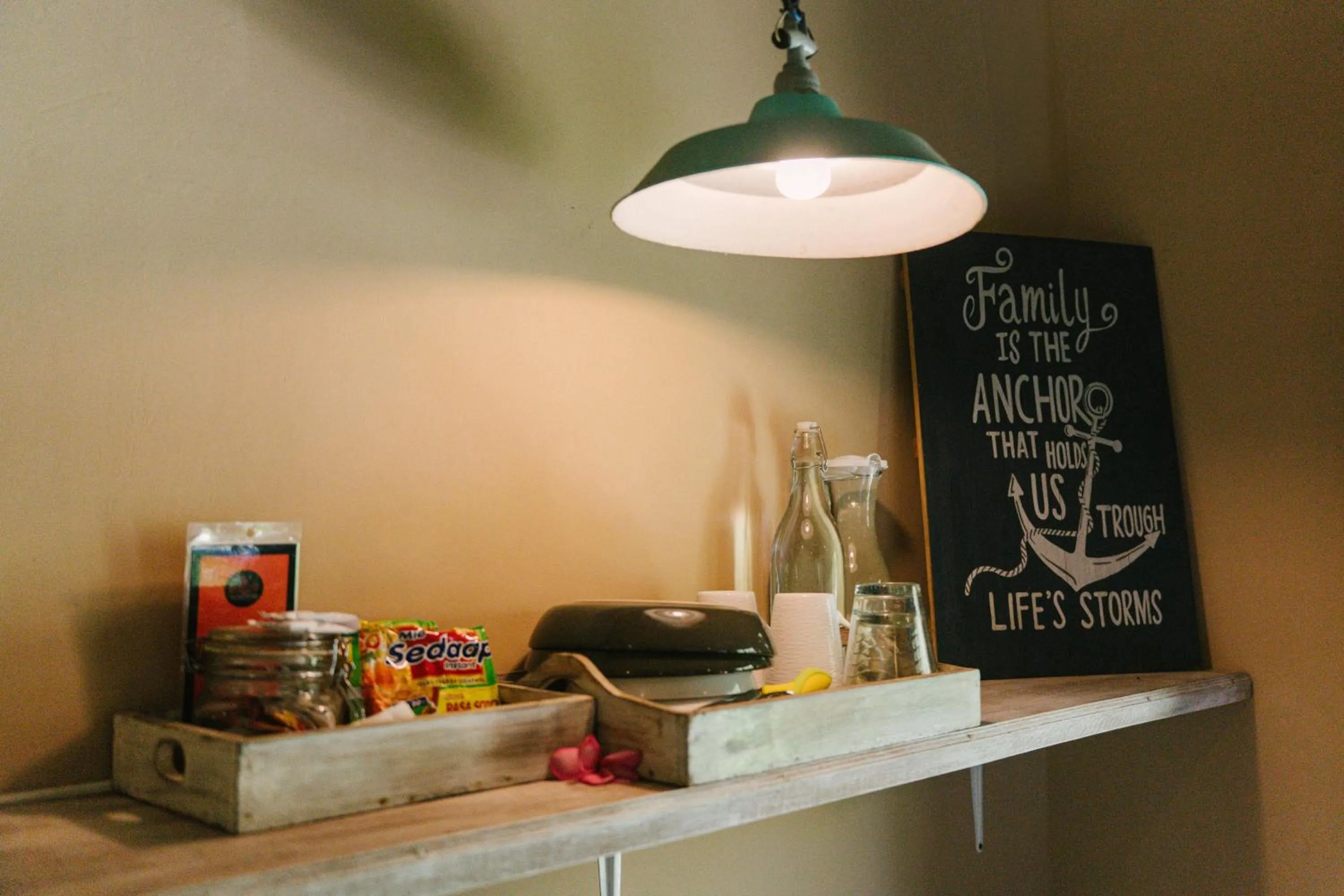 Decorative detail in The Onion Collective