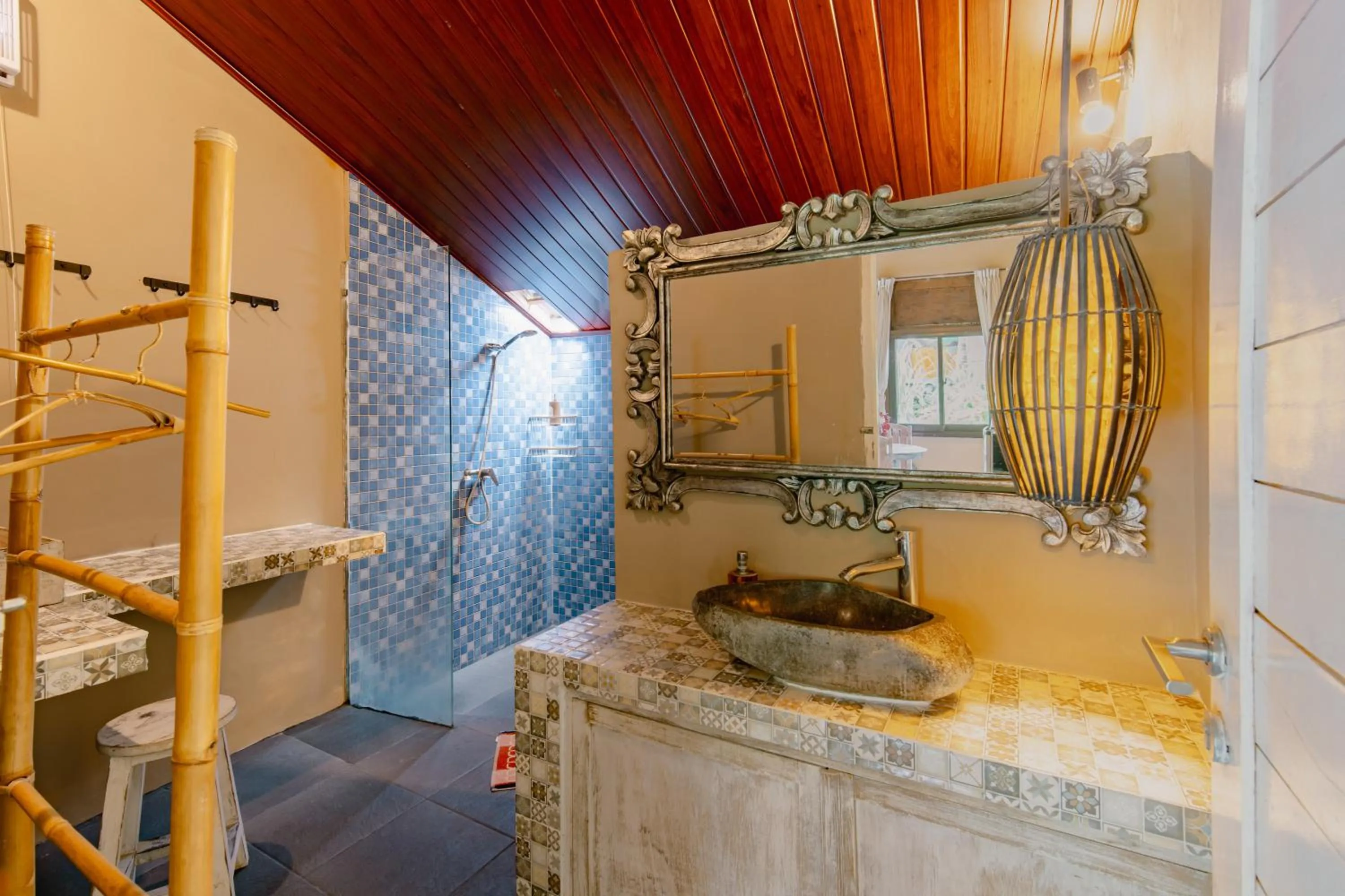 Shower in The Onion Collective