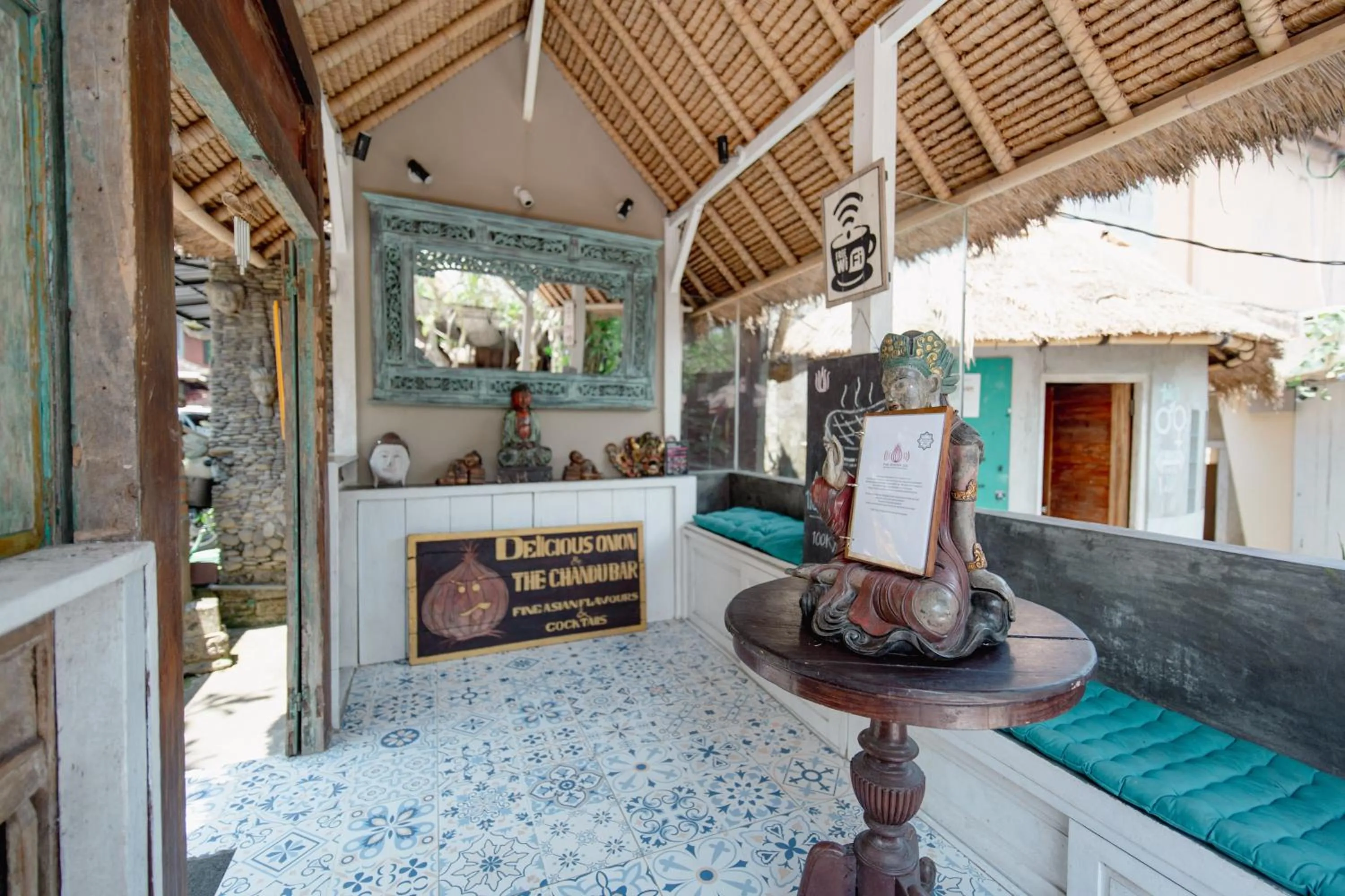 Seating area in The Onion Collective