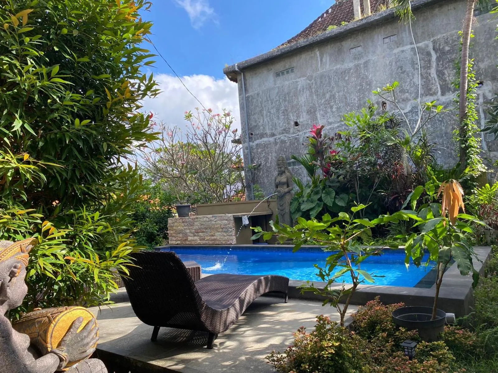 Garden in Bagus Homestay