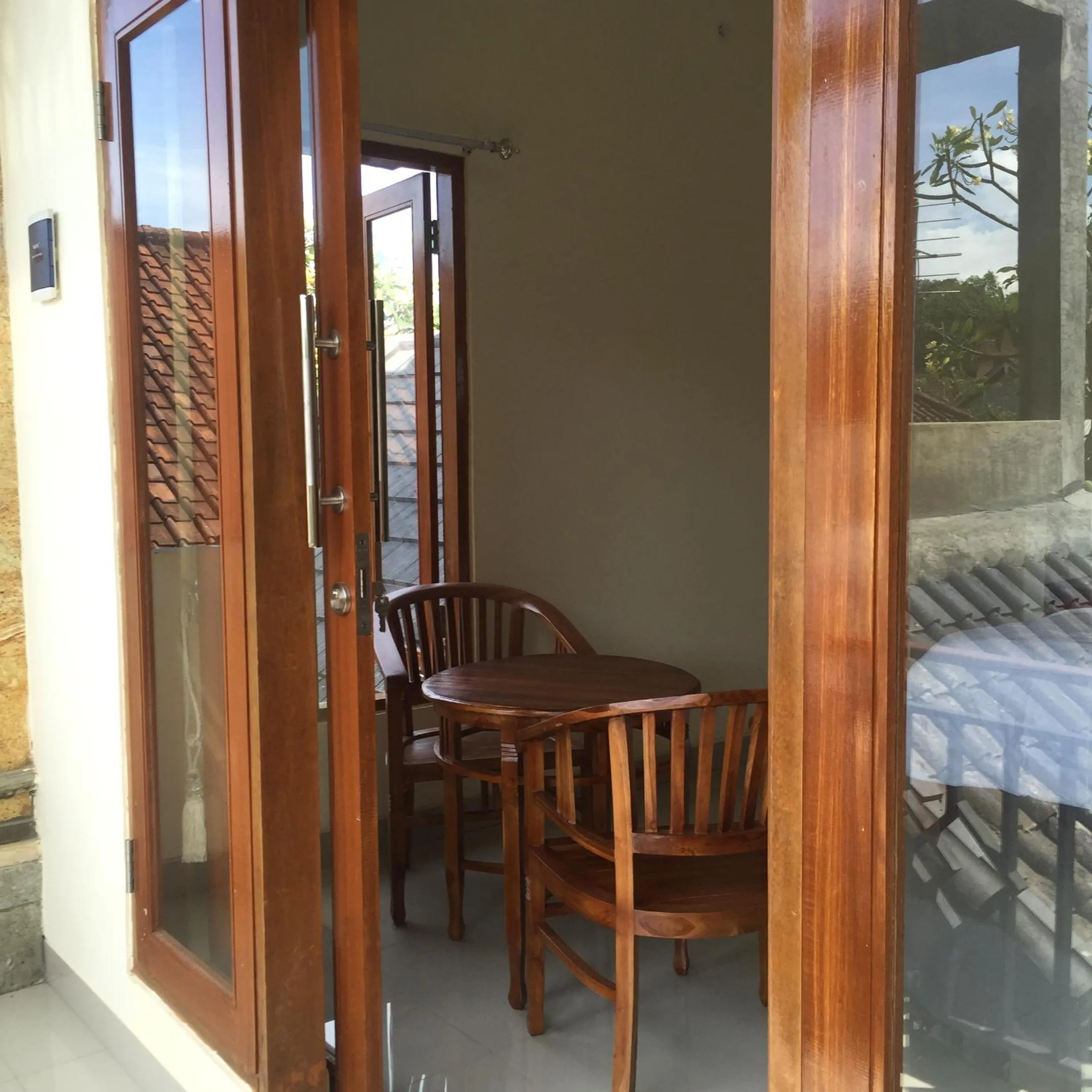 Dining area in Bagus Homestay