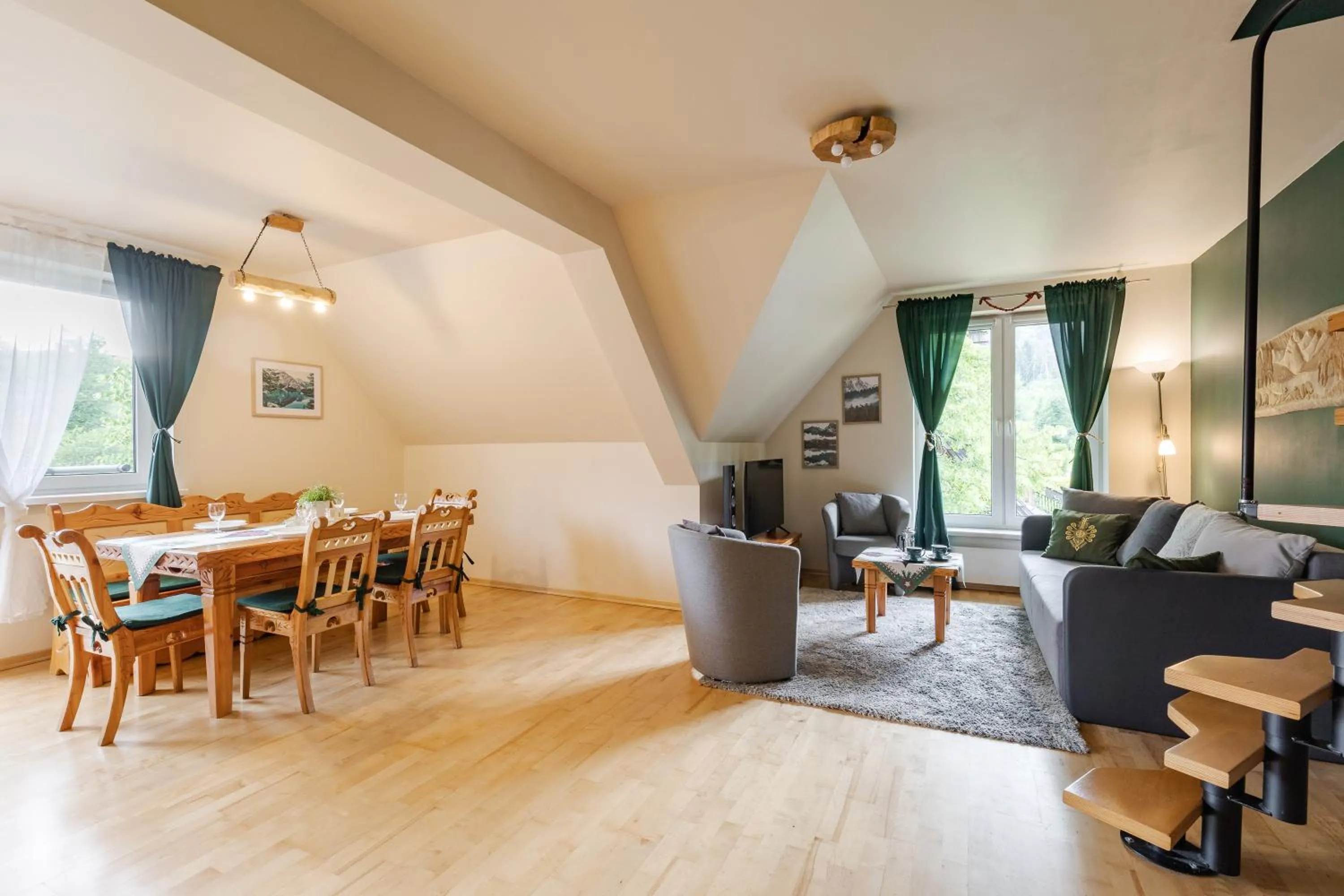 Living room in Apartamenty Butorowy Zakopane
