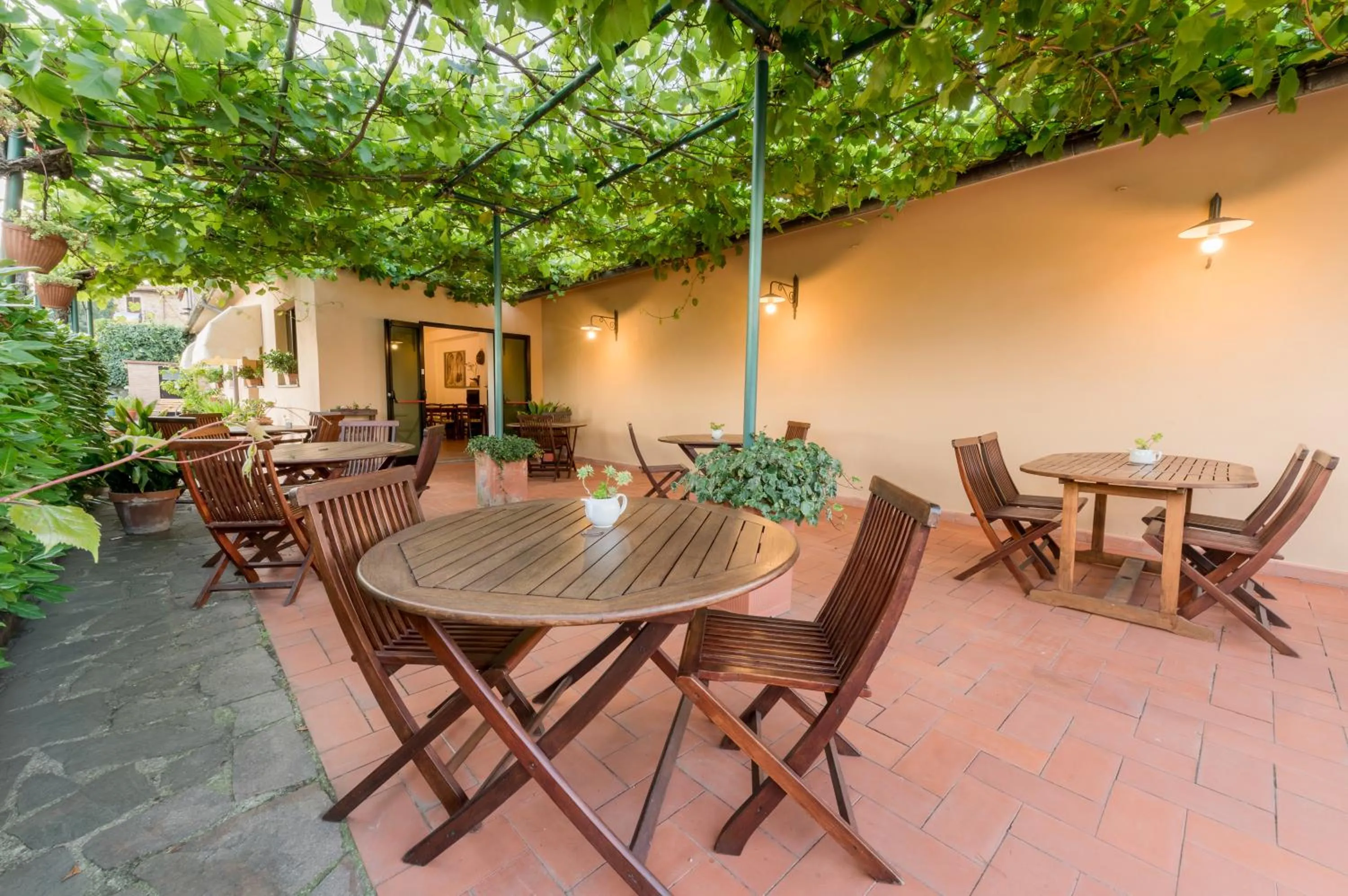 Patio in Hotel San Michele