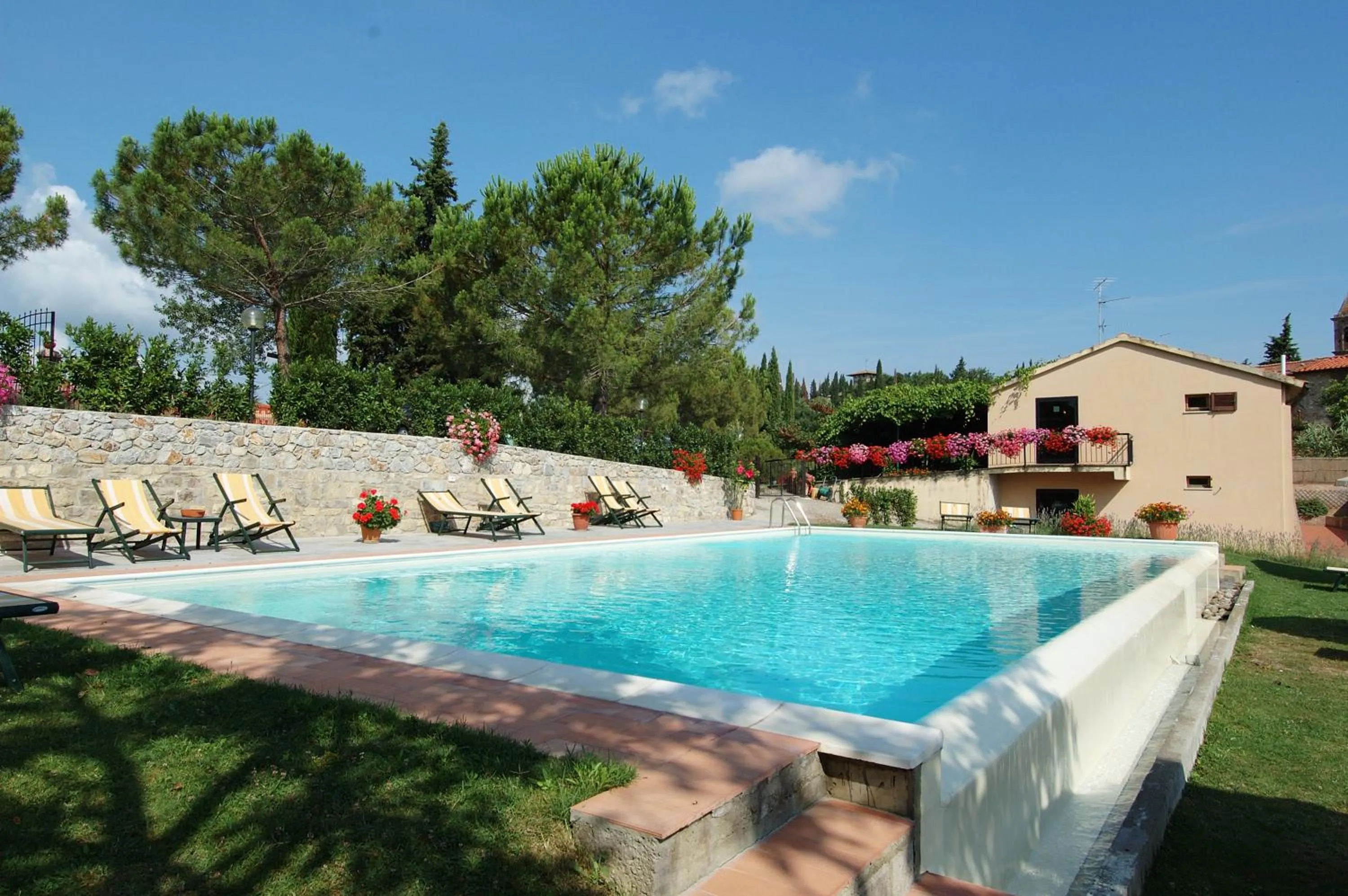 Garden in Hotel San Michele