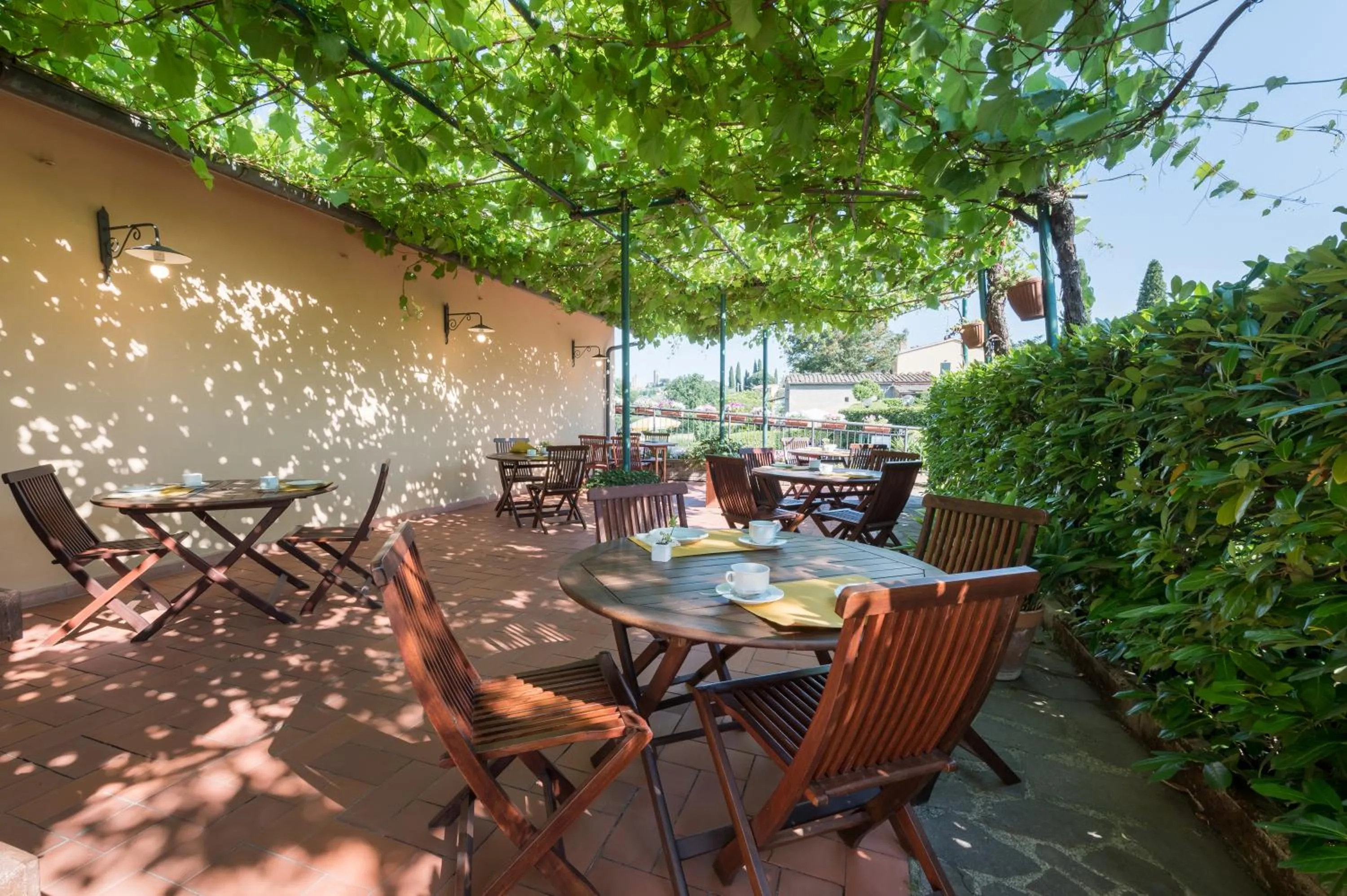 Patio in Hotel San Michele