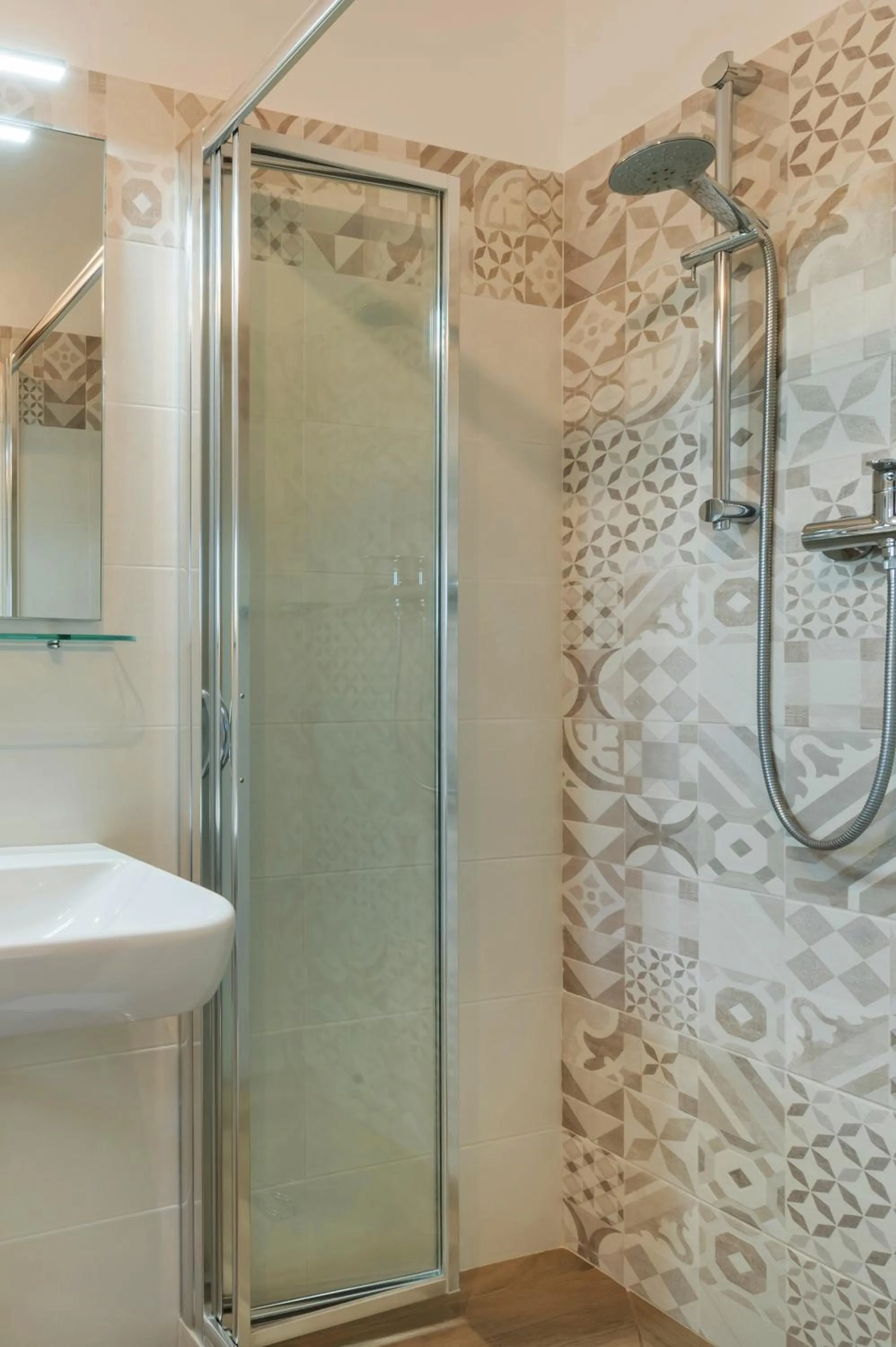 Shower in Hotel San Michele