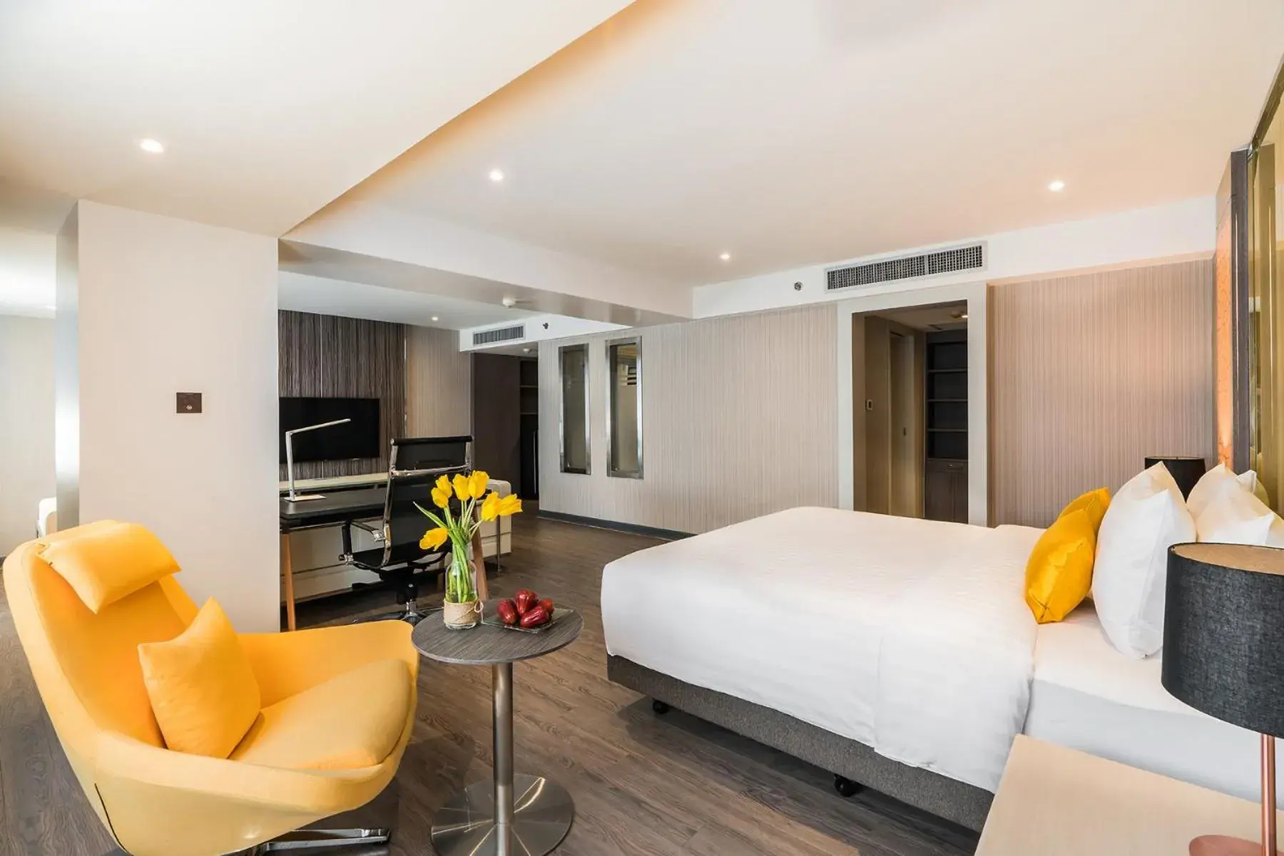 Bedroom, Bed in Hotel JAL City Bangkok Bedroom, Bed in Hotel JAL City Bangkok