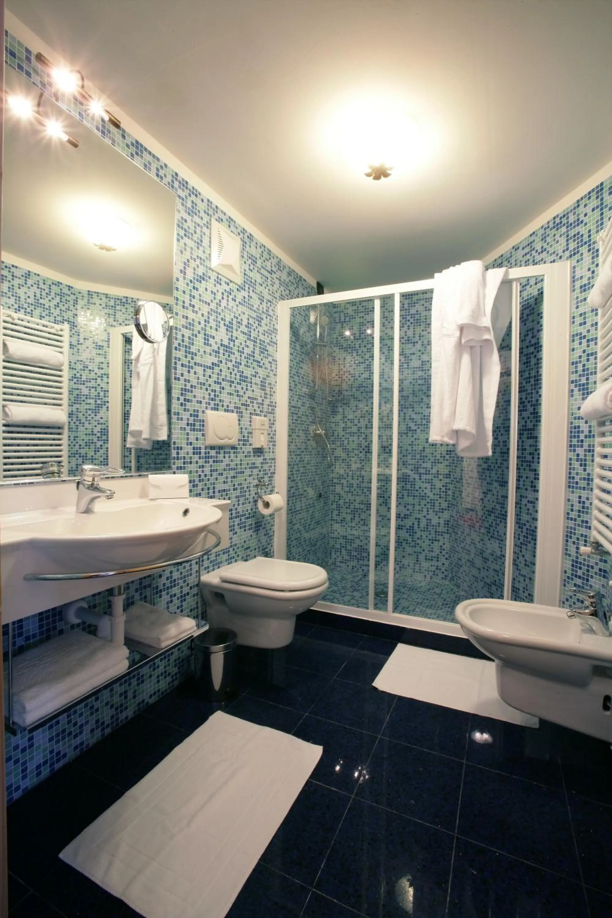 Bathroom in Hotel Garni La Roccia