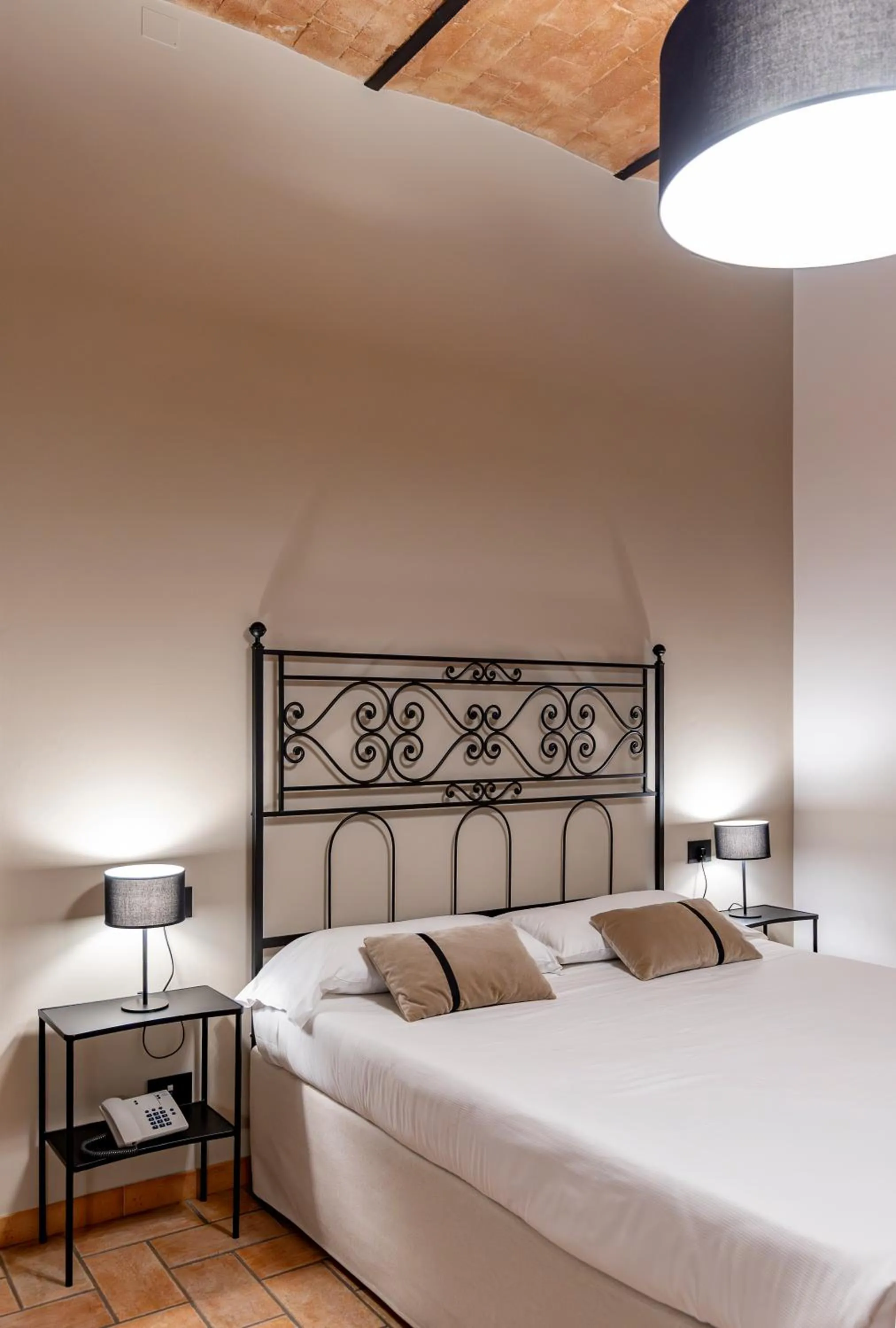 Bed in Hotel San Marco