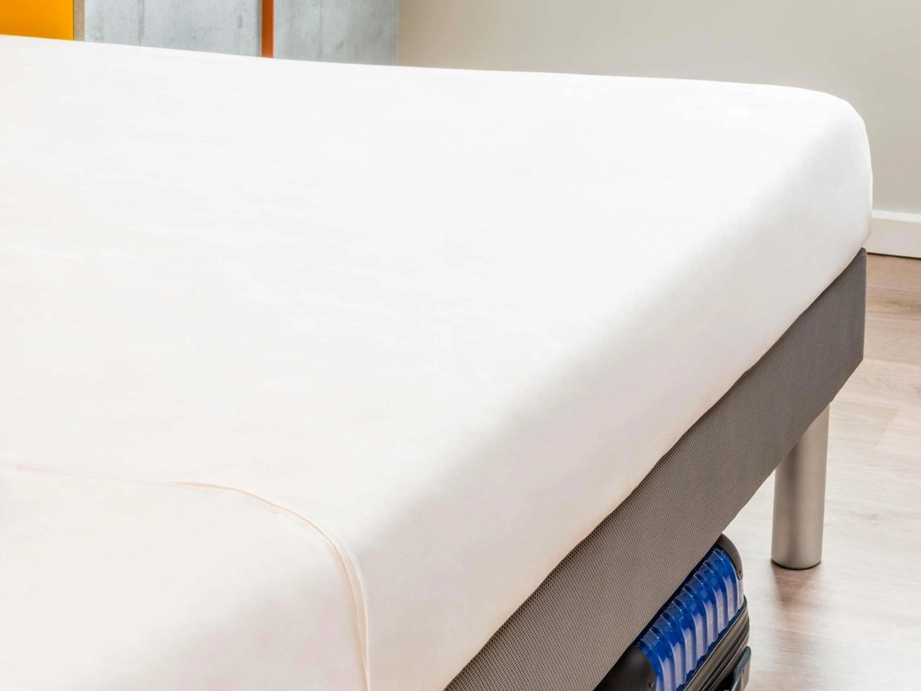 Bedroom, Bed in ibis budget Strasbourg La Vigie