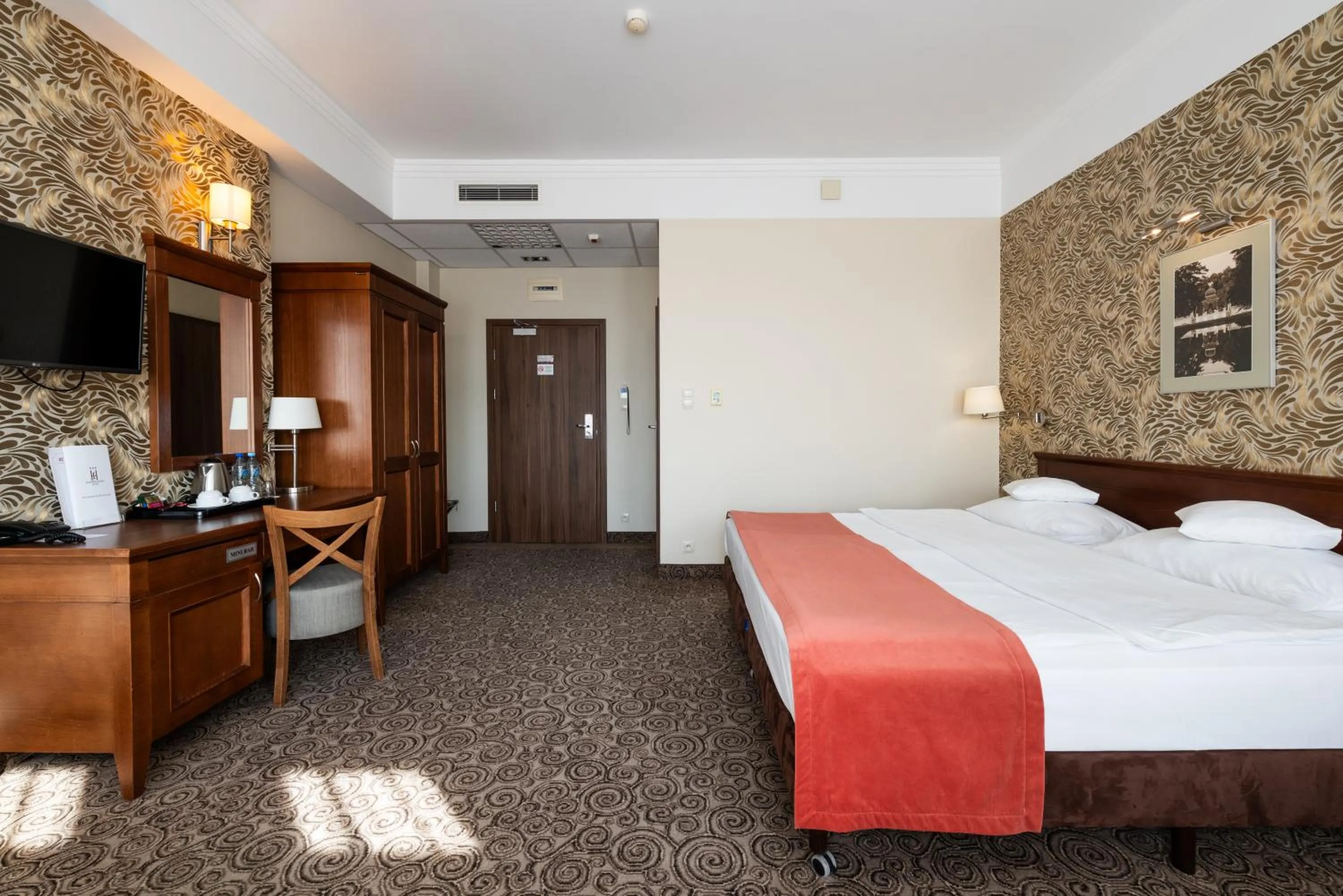 Bed in Hotel Esperanto