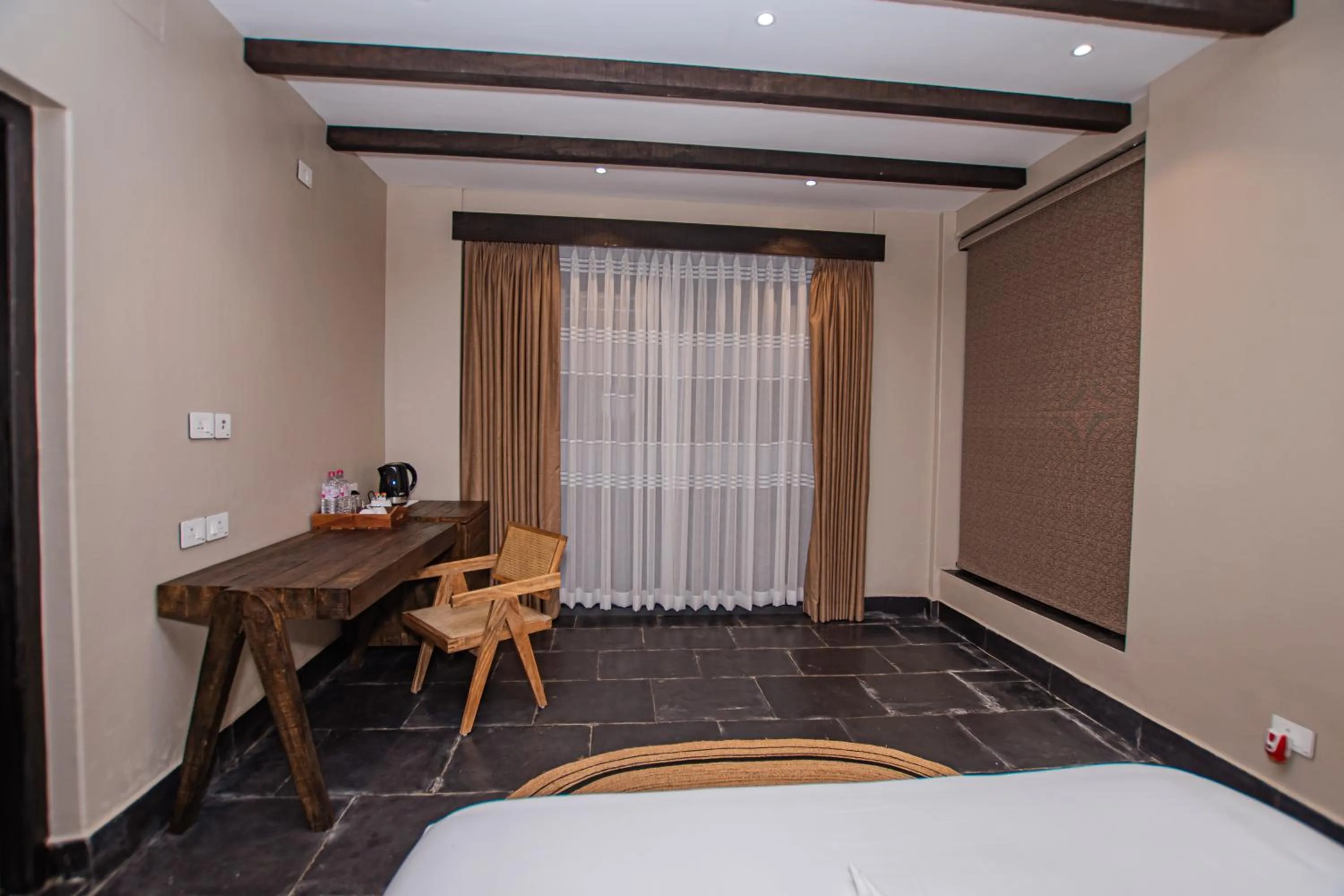 Bedroom, Bed in Raniban Retreat