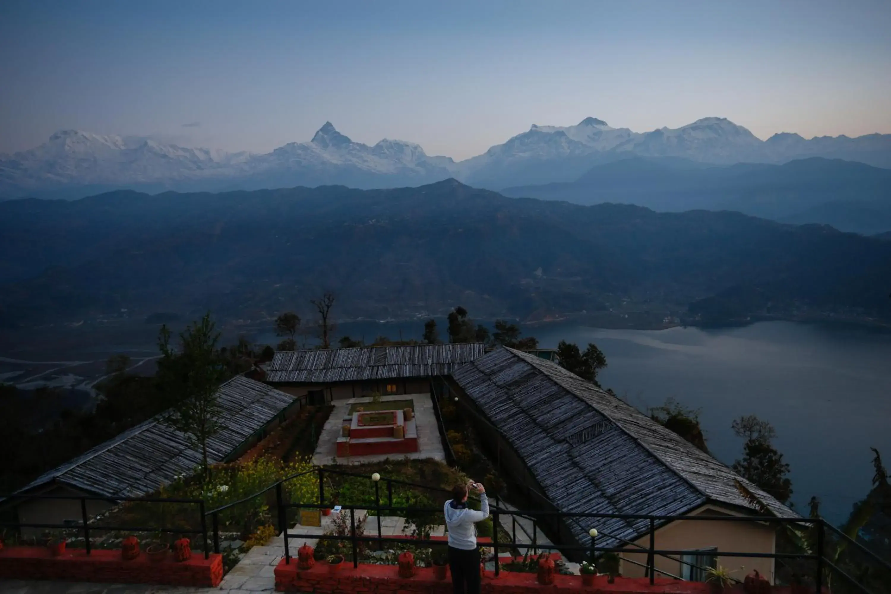 Facade/entrance in Raniban Retreat Facade/entrance in Raniban Retreat