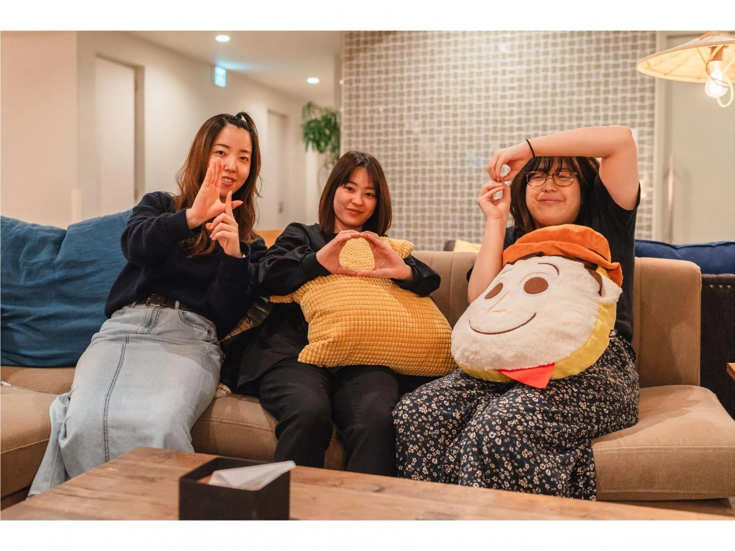 Communal lounge/ TV room in GRAND HOSTEL LDK Osaka Shinsaibashi - Former The Stay OSAKA Shinsaibashi