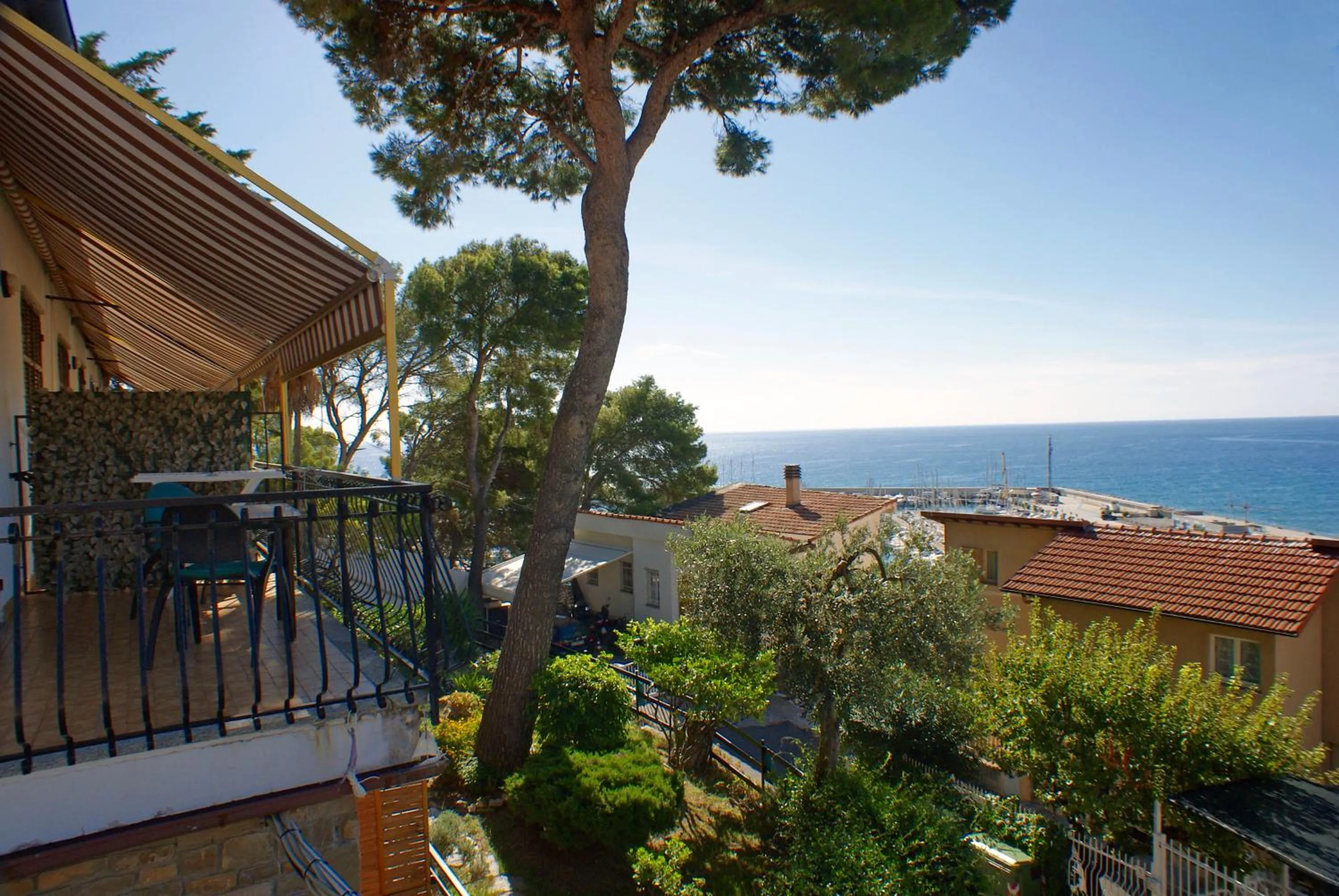 Balcony/Terrace in Albergo La Pineta