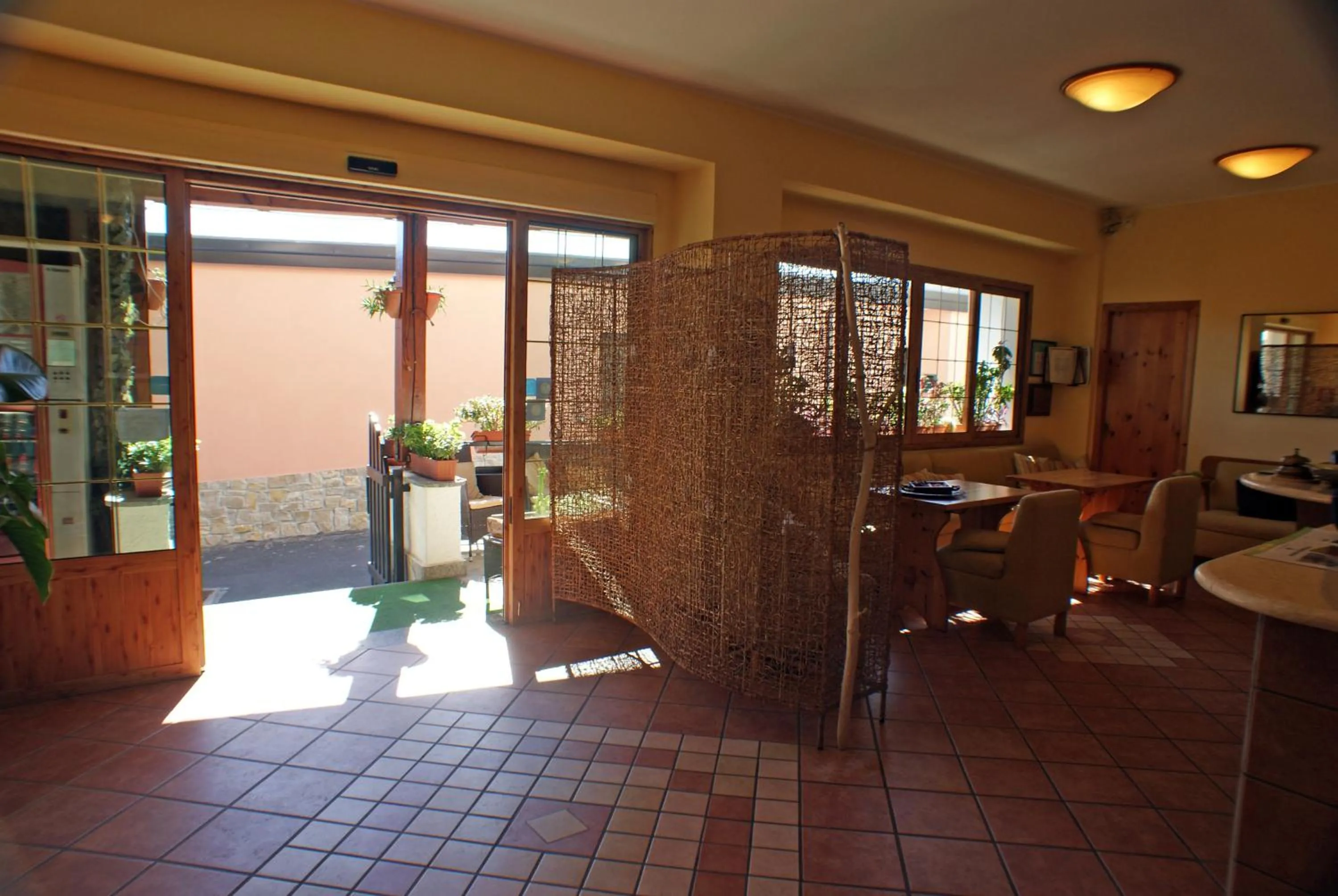 Lobby or reception in Albergo La Pineta