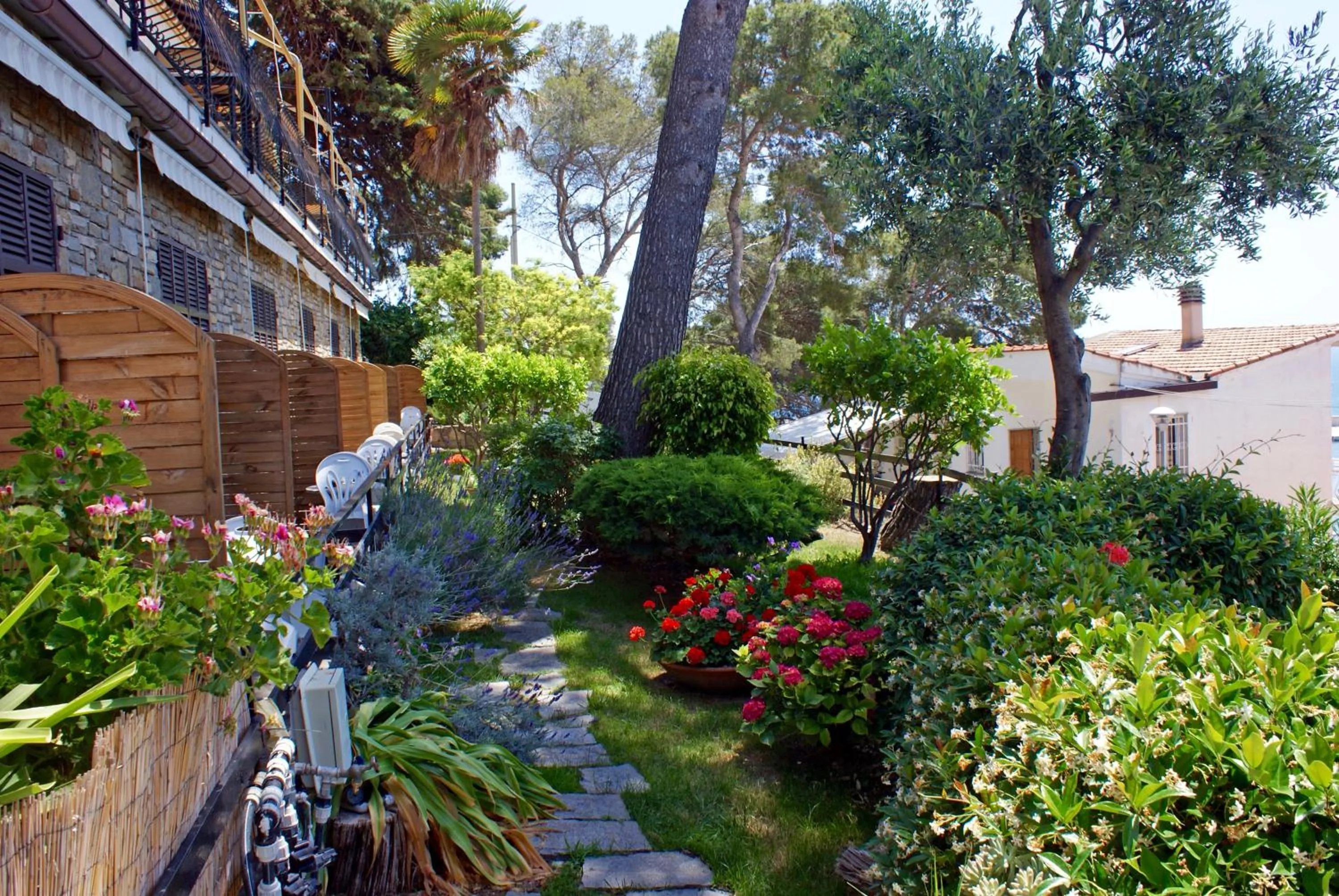 Garden in Albergo La Pineta