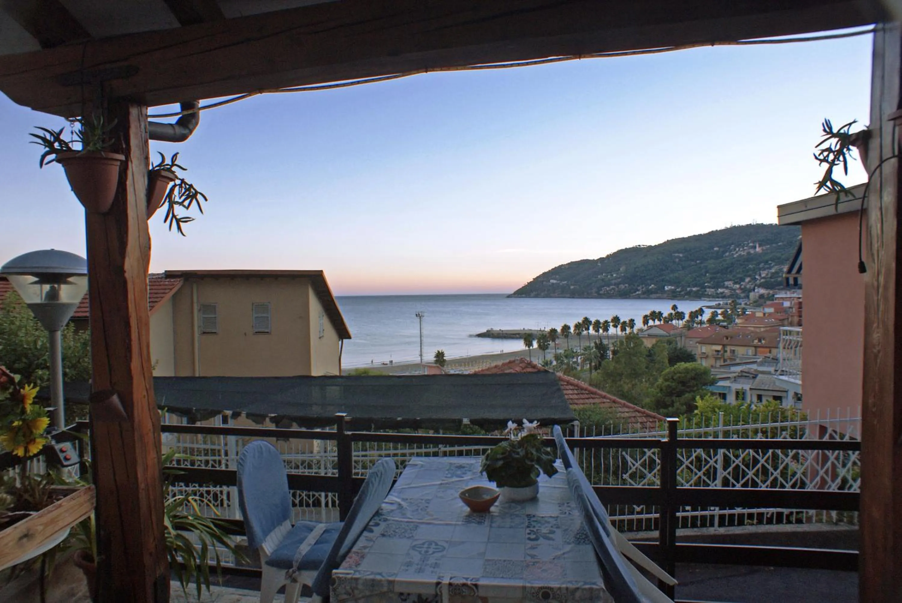 Balcony/Terrace in Albergo La Pineta